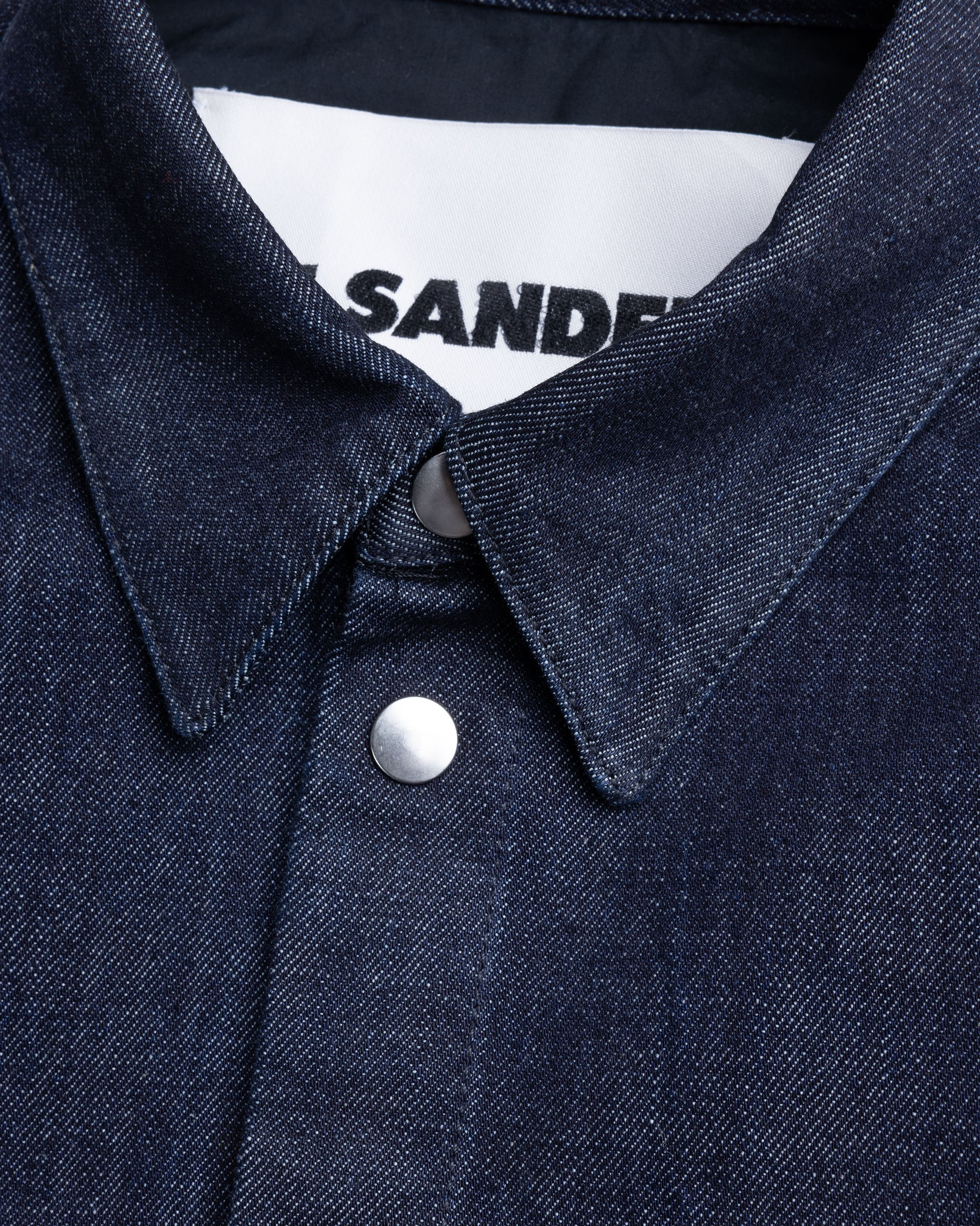 Jil Sander - Organic Denim Shirt Magnet - Clothing - Black - Image 7