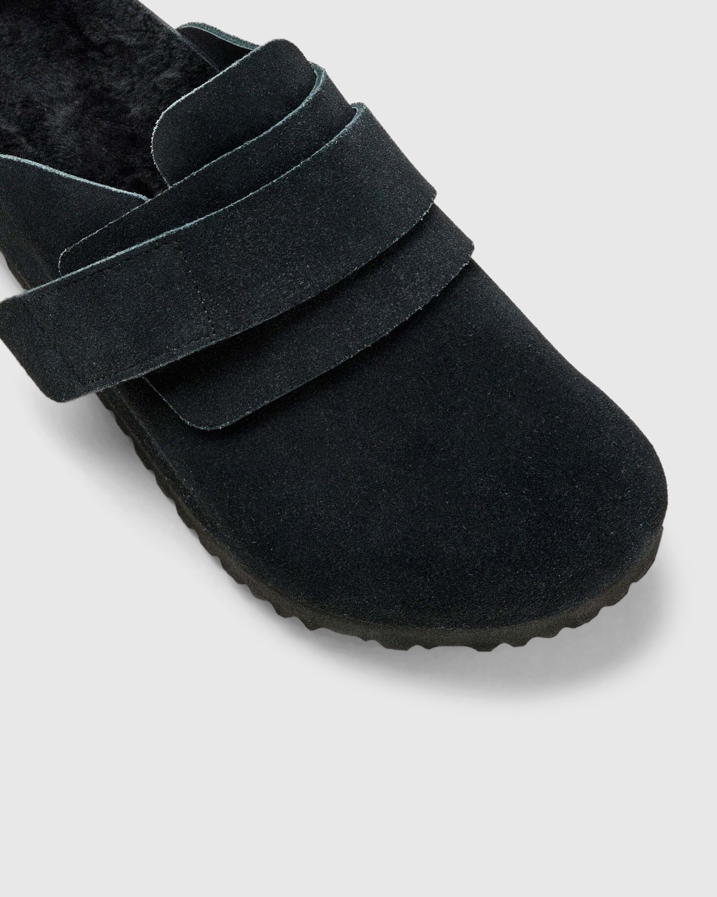 Birkenstock x Tekla - Shearling Nagoya Slate/Black - Footwear - Black - Image 3
