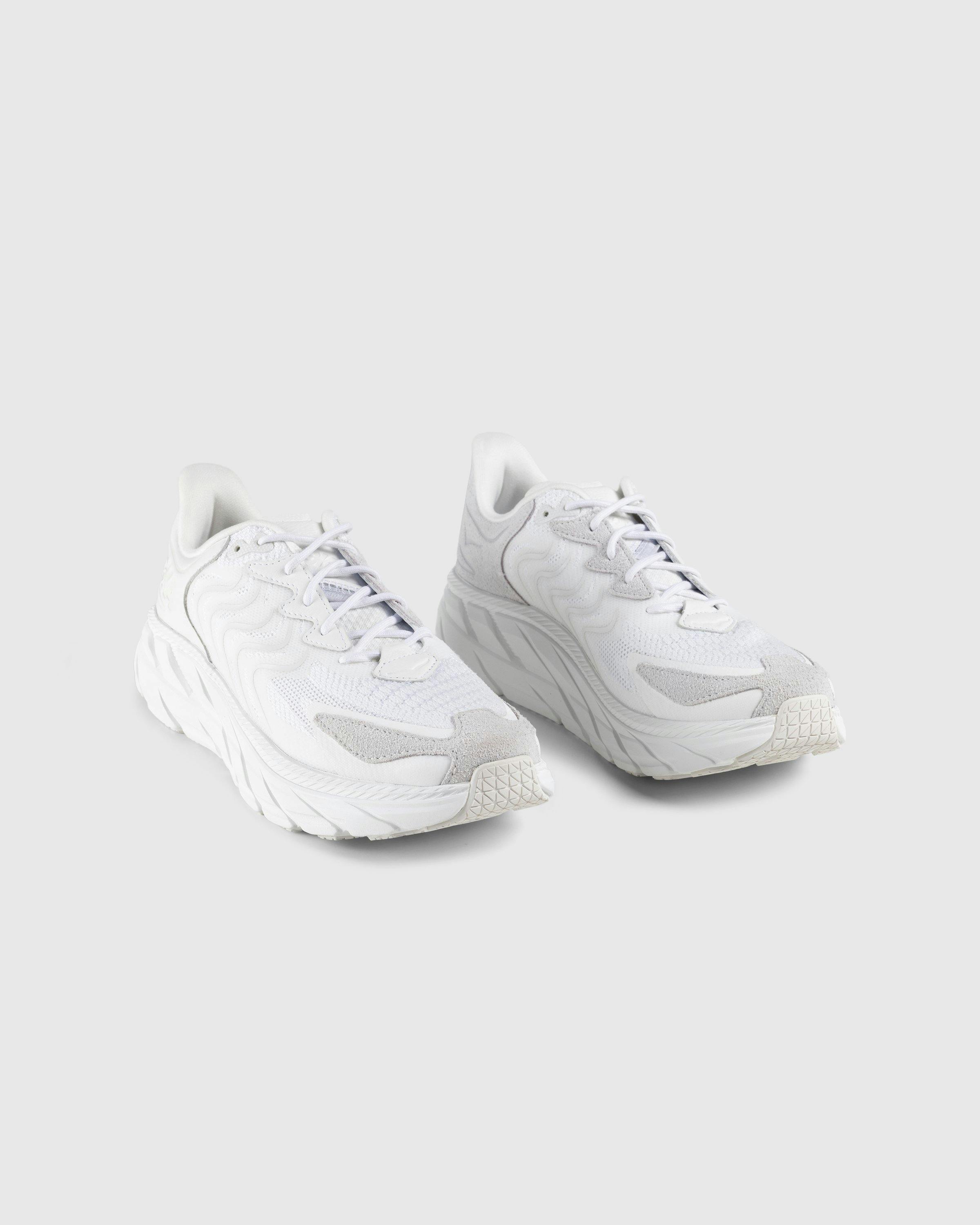 HOKA - Clifton LS White/Nimbus Cloud - Footwear - White - Image 3