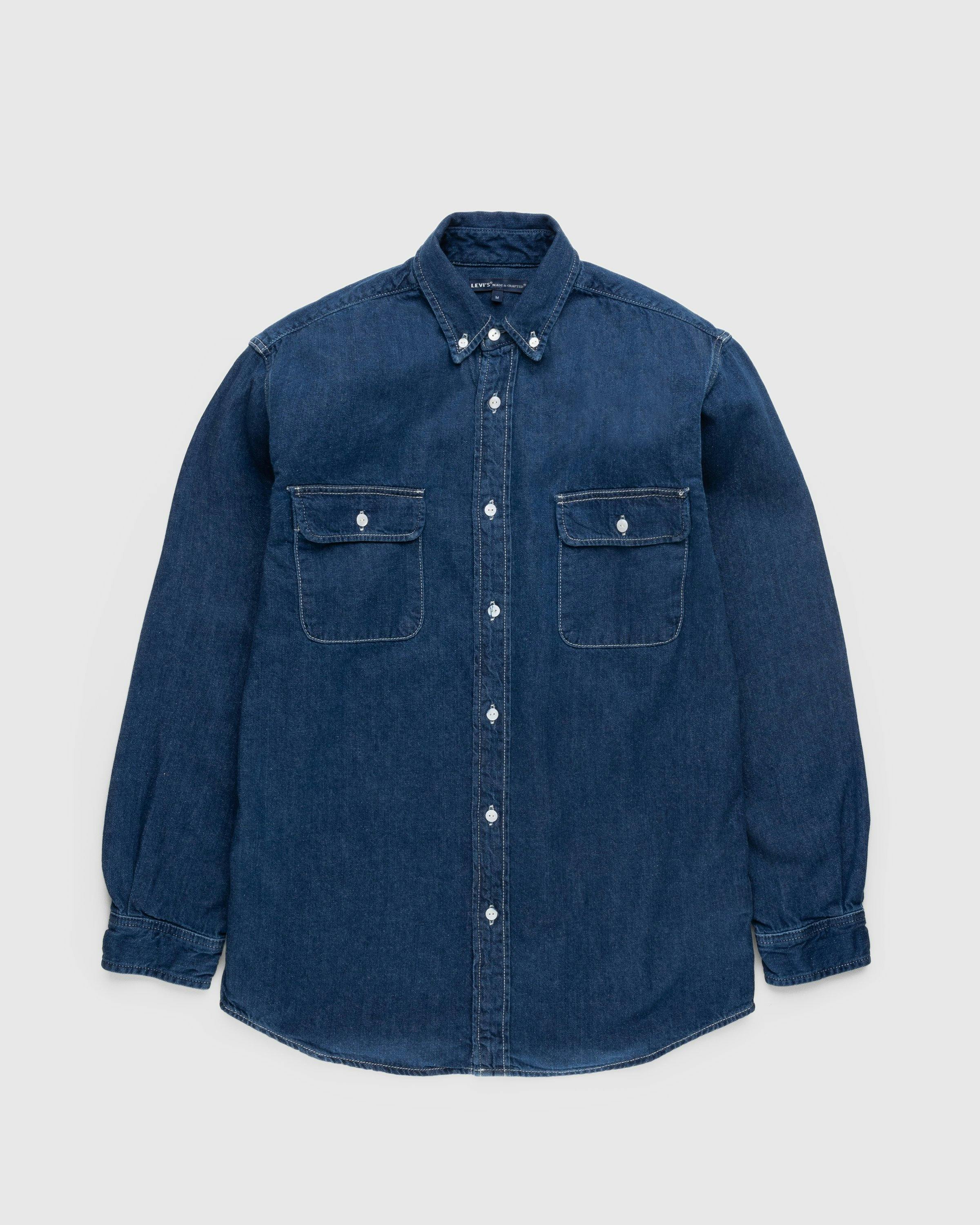 Levi's - LMC Classic Denim Shirt Indigo Rinse Blue - Clothing - Blue - Image 1