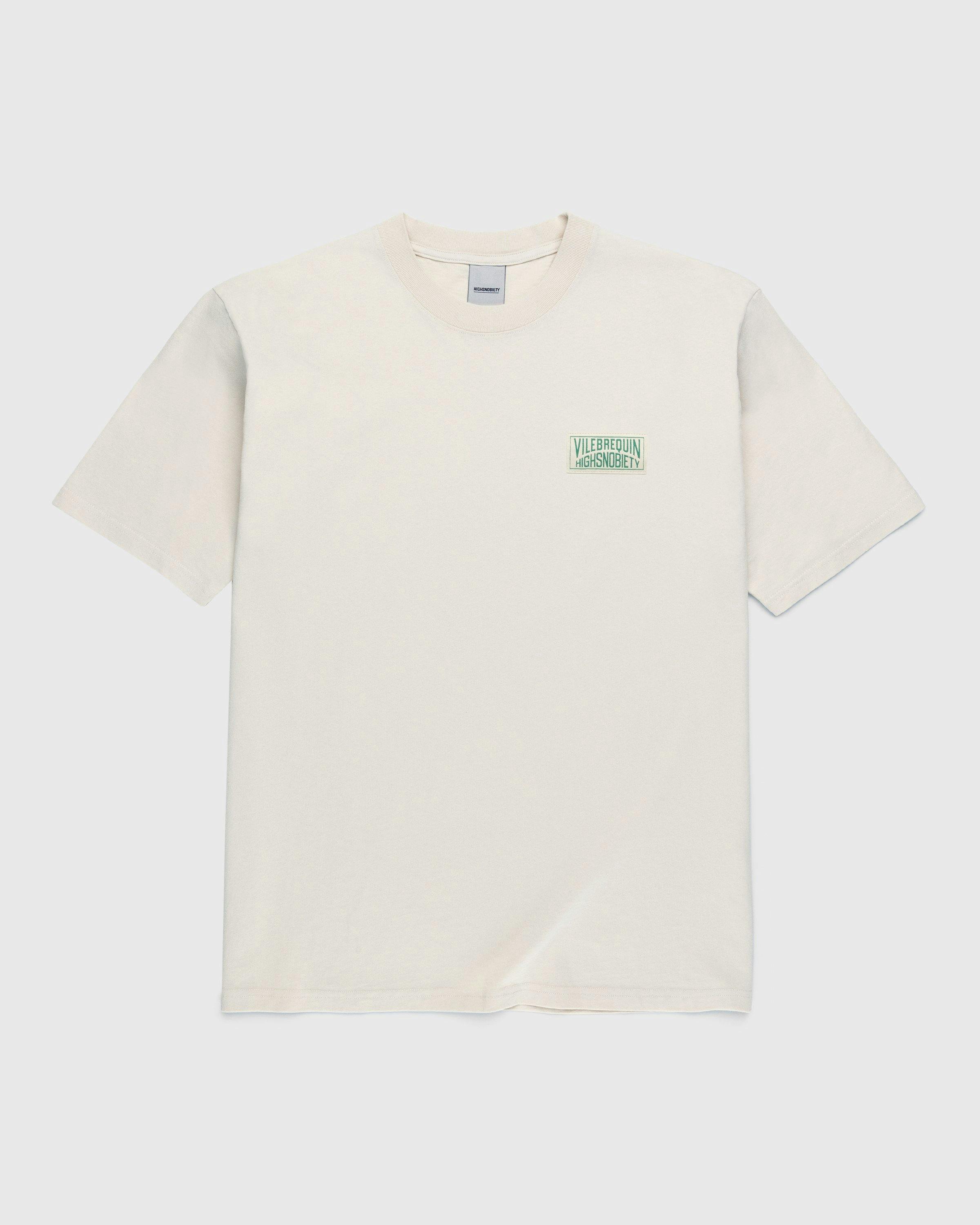 Vilebrequin x Highsnobiety - Logo T-Shirt Eggshell - Clothing - Beige - Image 2
