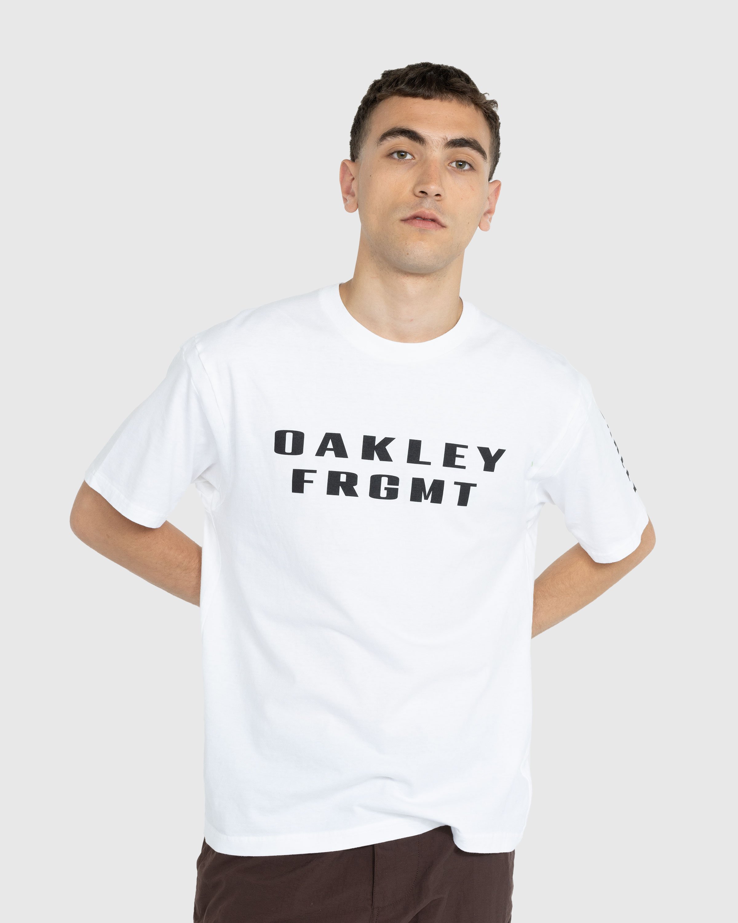 Oakley x Fragment - T-Shirt White - Clothing - White - Image 2