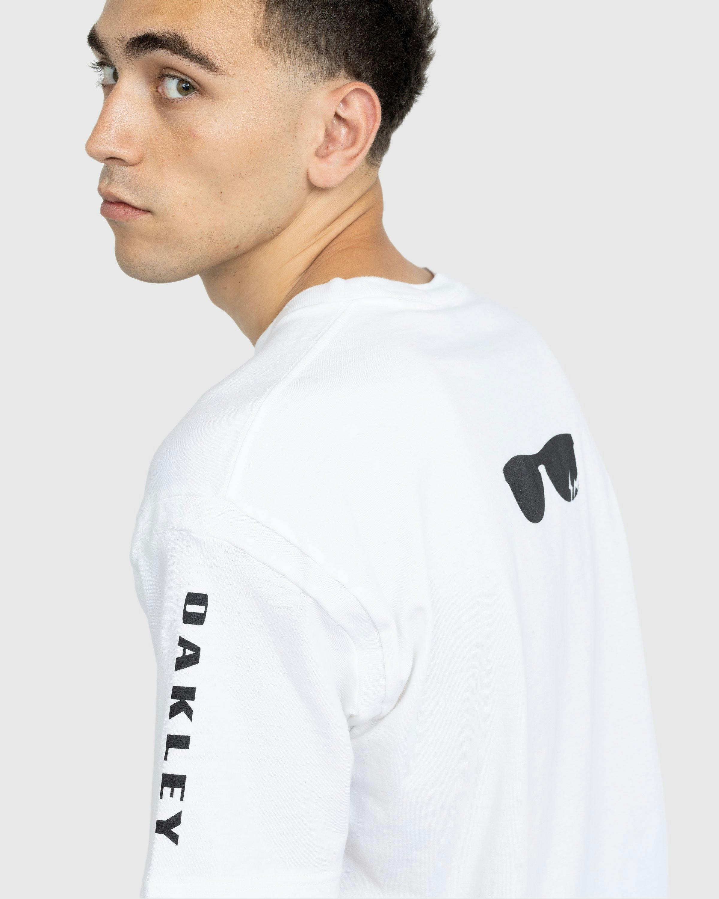 Oakley x Fragment - T-Shirt White - Clothing - White - Image 4