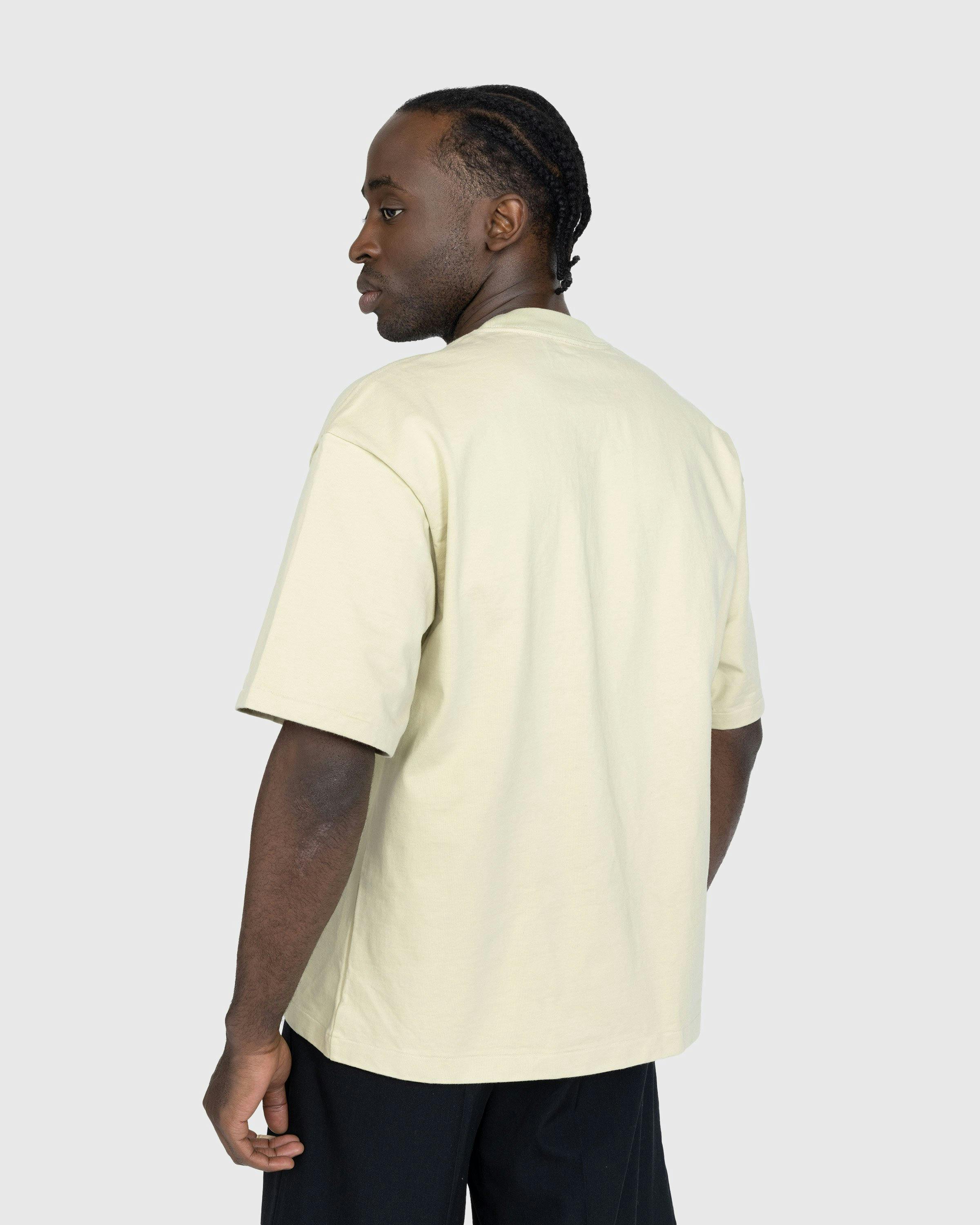 Auralee - Stand-Up Tee Green - Clothing - Green - Image 3