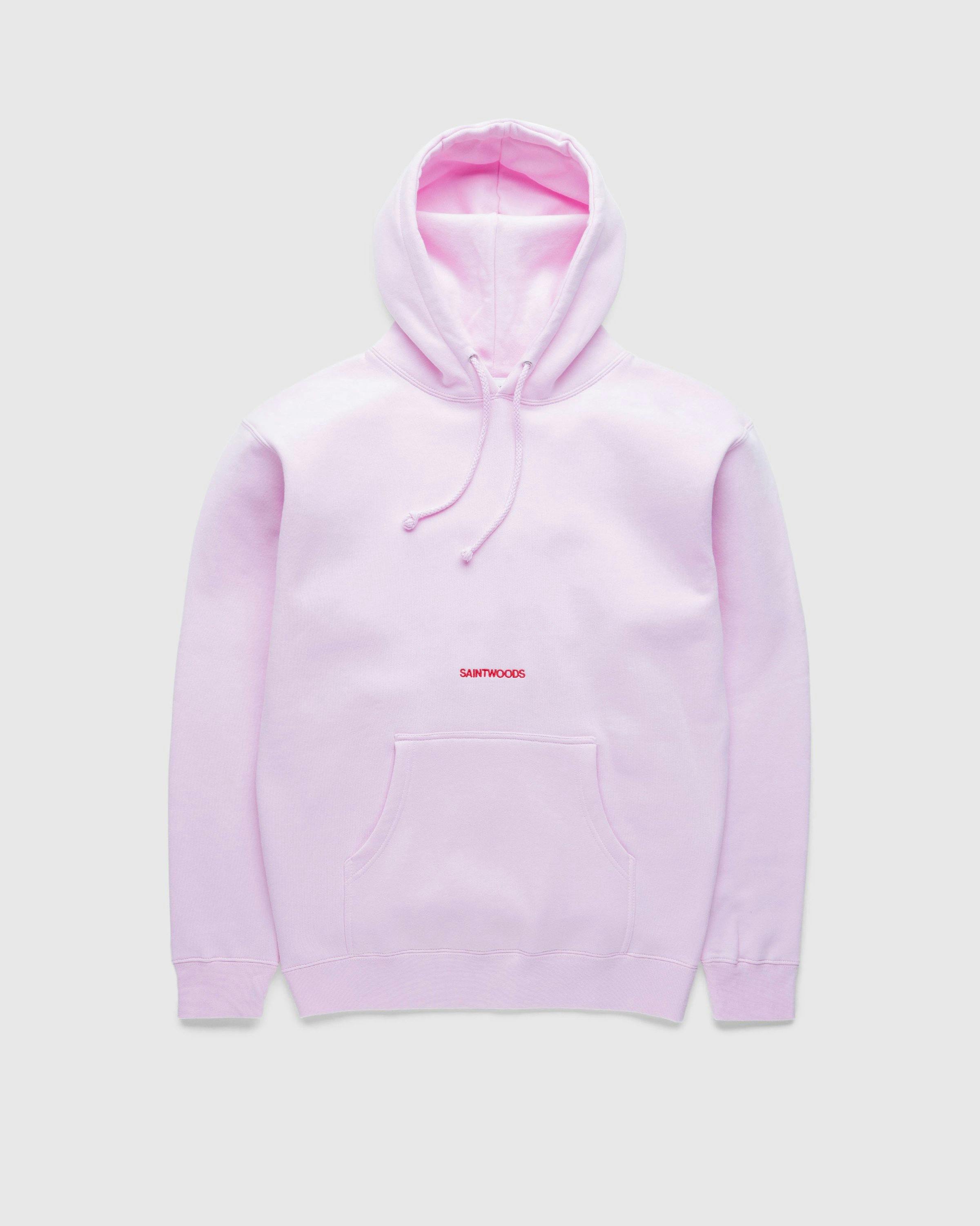 Saintwoods - SW Logo Hoodie Pink - Clothing - Pink - Image 1