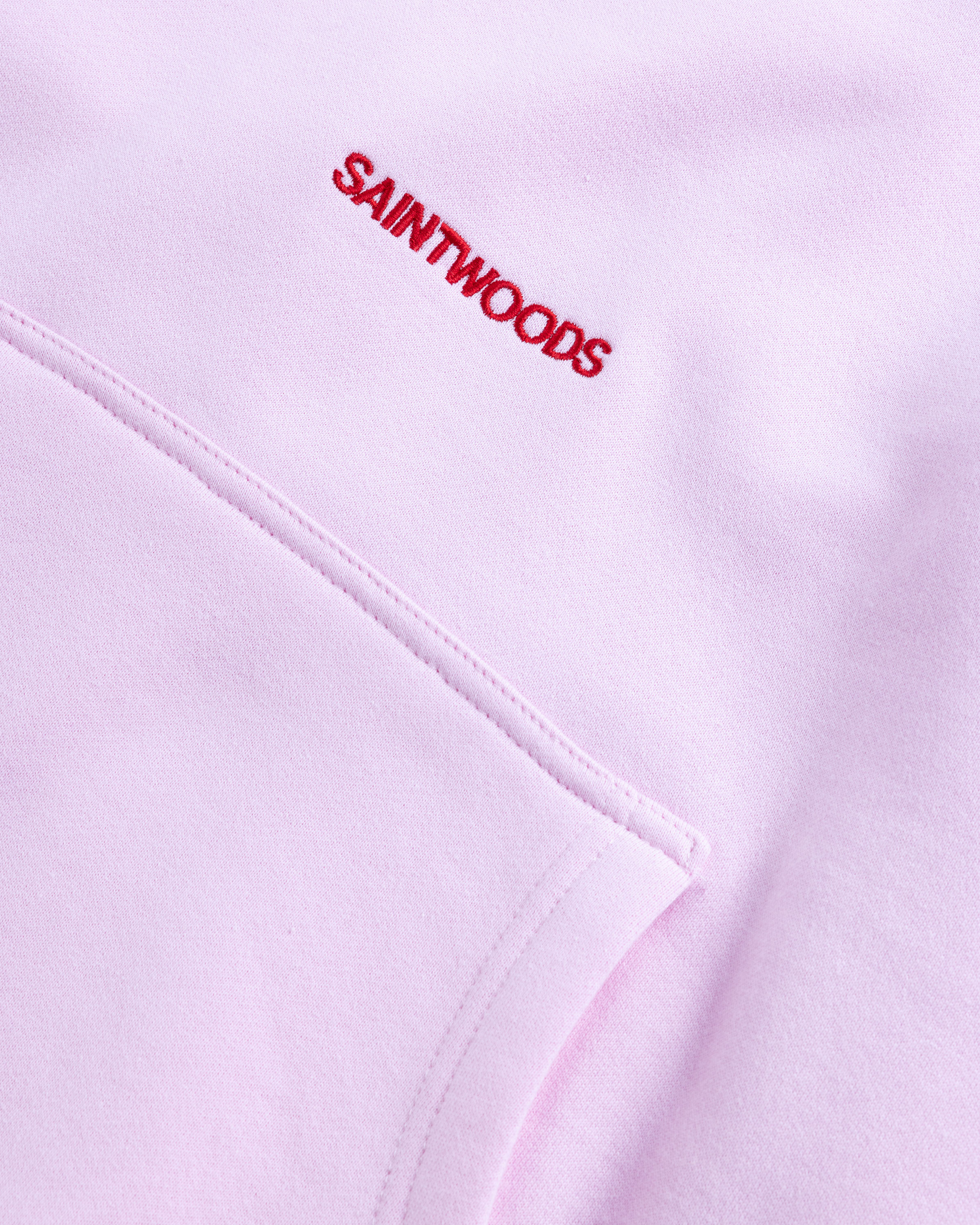 Saintwoods - SW Logo Hoodie Pink - Clothing - Pink - Image 7