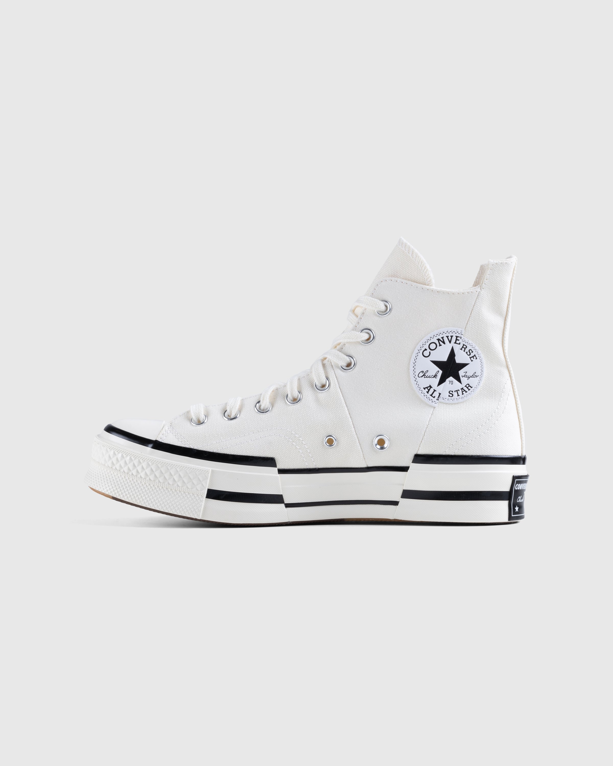 Converse - Chuck 70 Plus Canvas Egret/Black/Egret - Footwear - White - Image 2