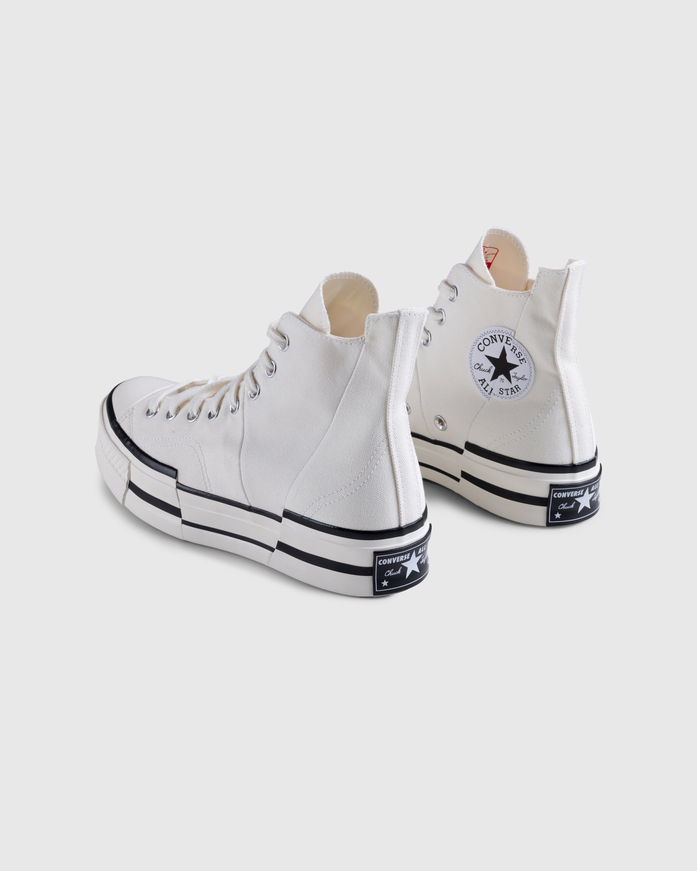 Converse - Chuck 70 Plus Canvas Egret/Black/Egret - Footwear - White - Image 4