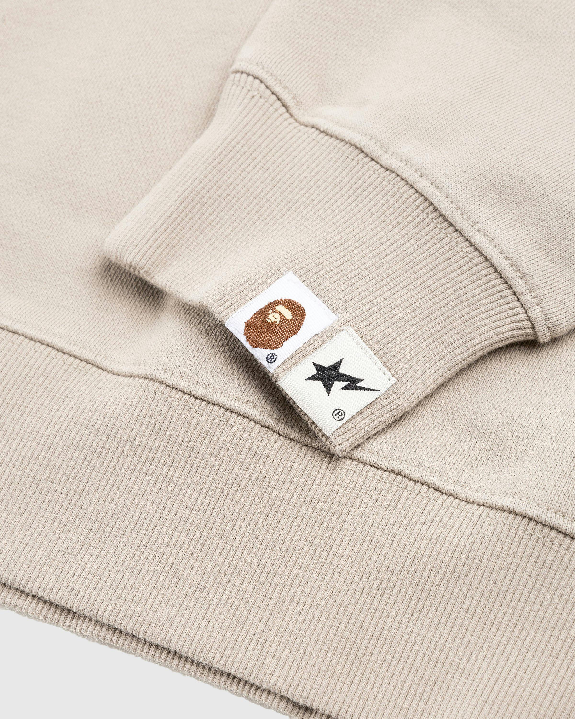 BAPE x Highsnobiety - Heavy Washed Crewneck Beige - Clothing - Beige - Image 7