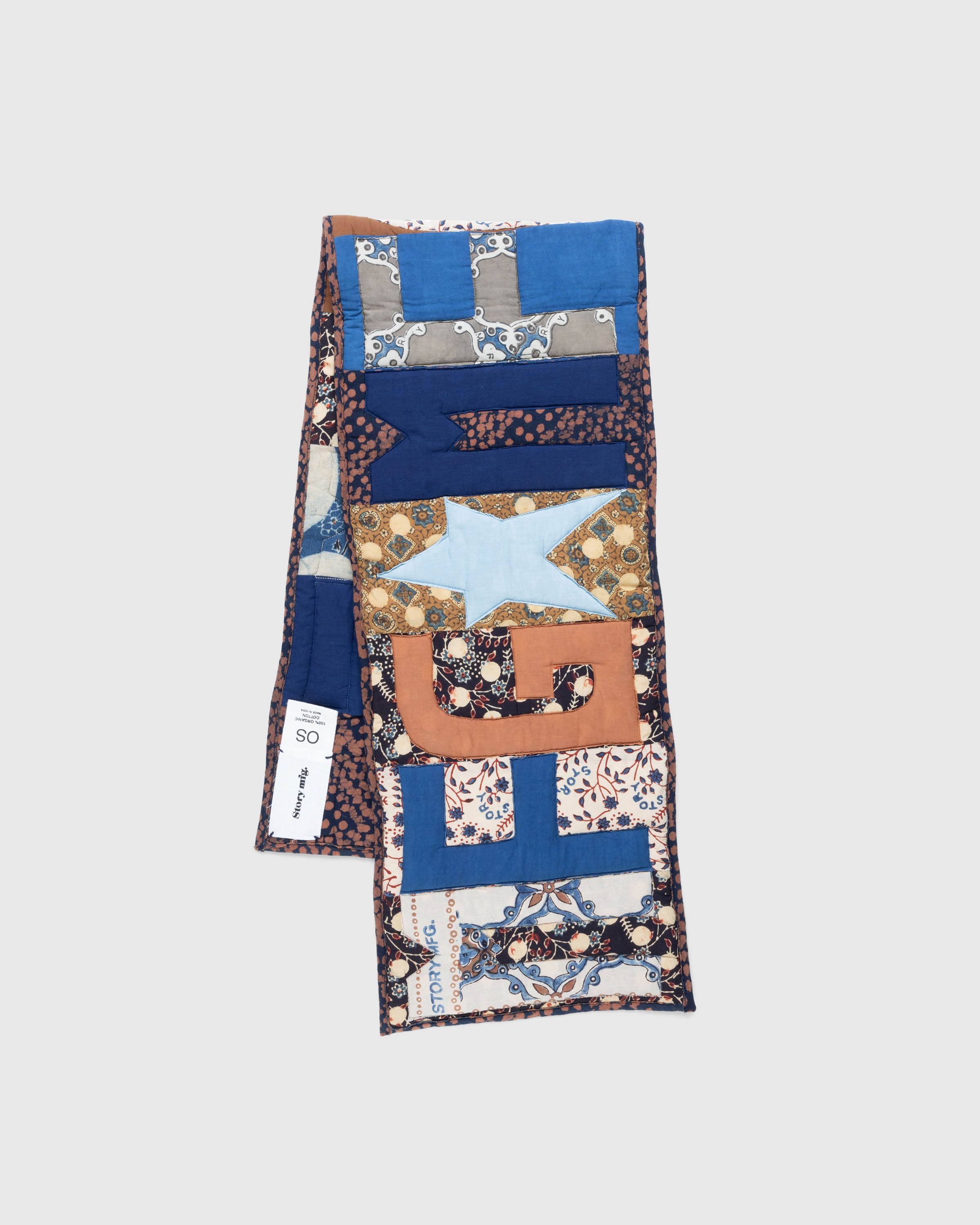 Story mfg. - Patchwork Puffer Scarf Multi - Knits - undefined - Image 2