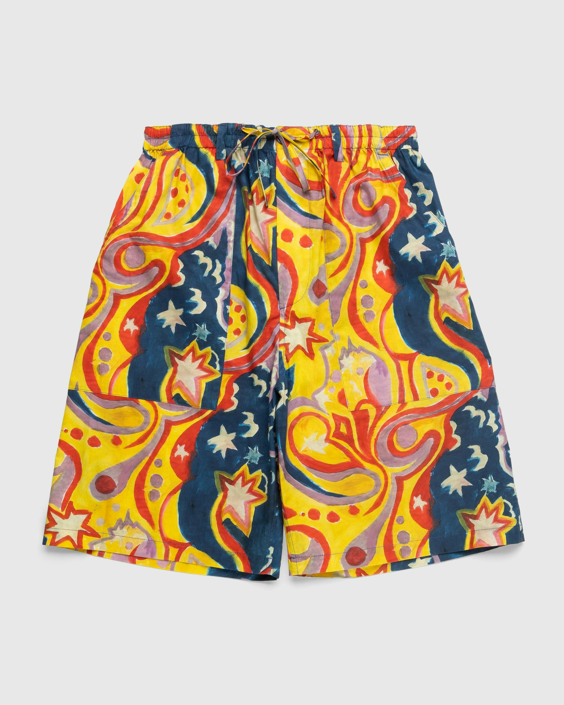 Marni x No Vacancy Inn - Poplin Shorts Multi - Clothing - Multi - Image 1