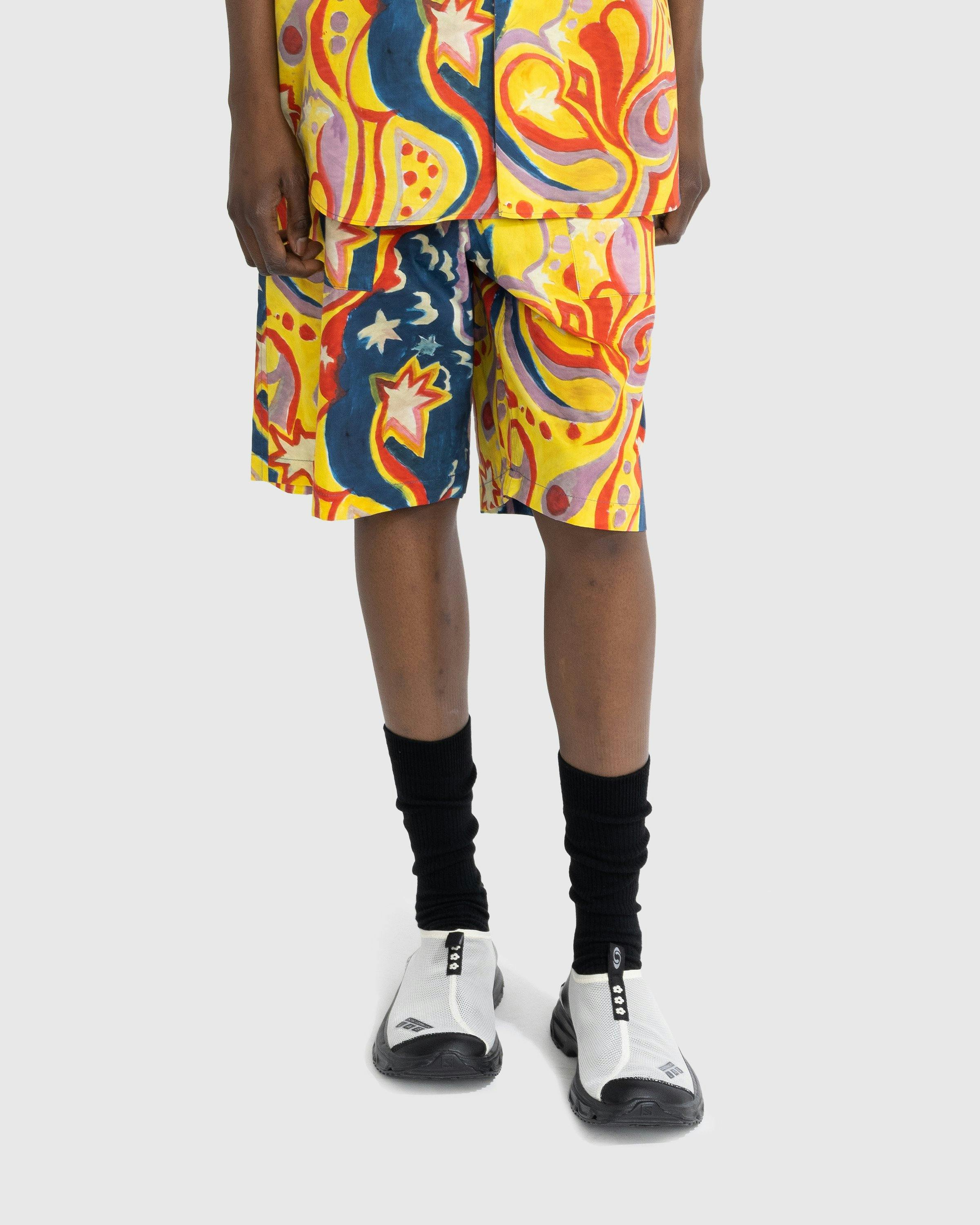 Marni x No Vacancy Inn - Poplin Shorts Multi - Clothing - Multi - Image 2