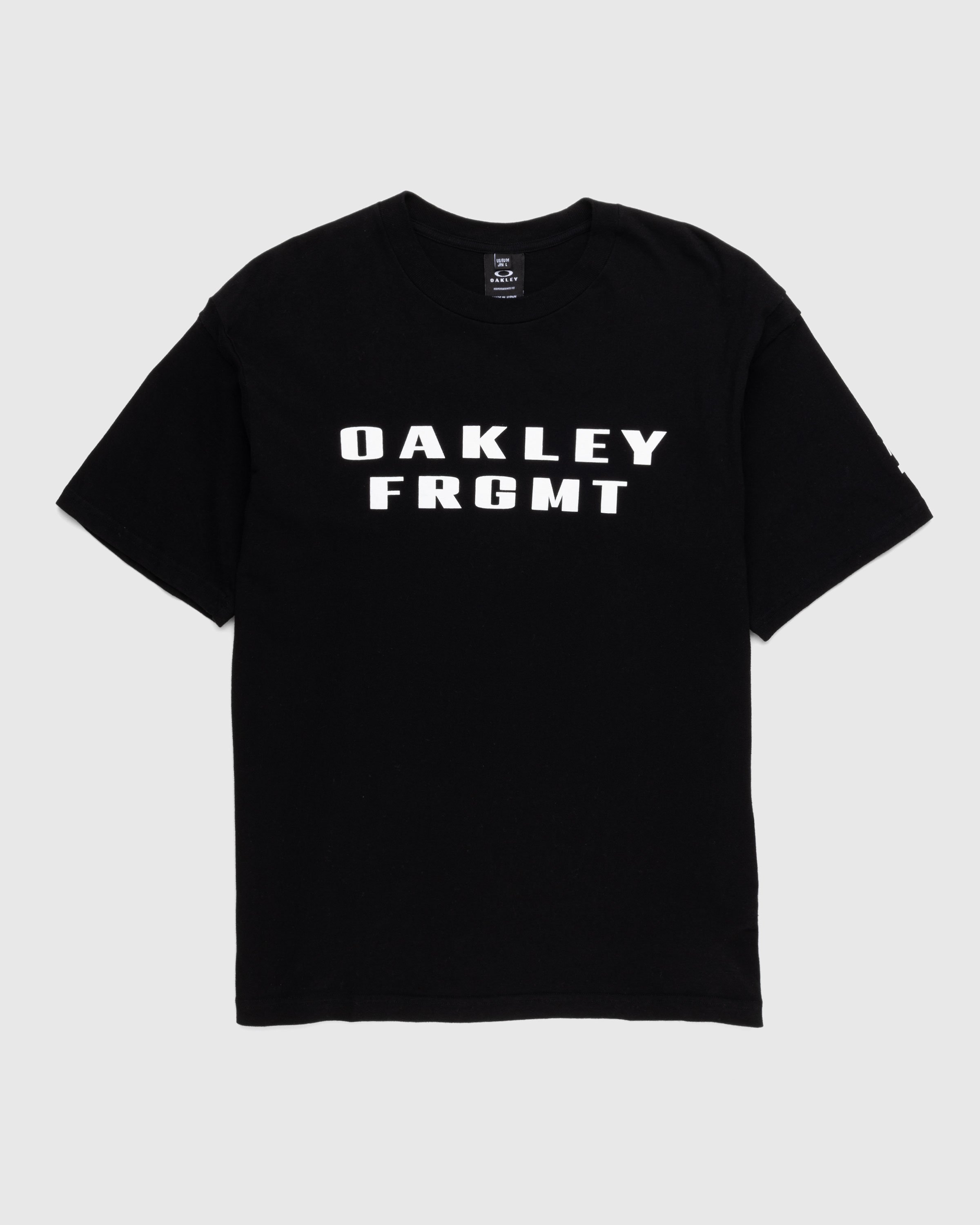 Oakley x Fragment - T-Shirt Blackout - Clothing - Black - Image 1