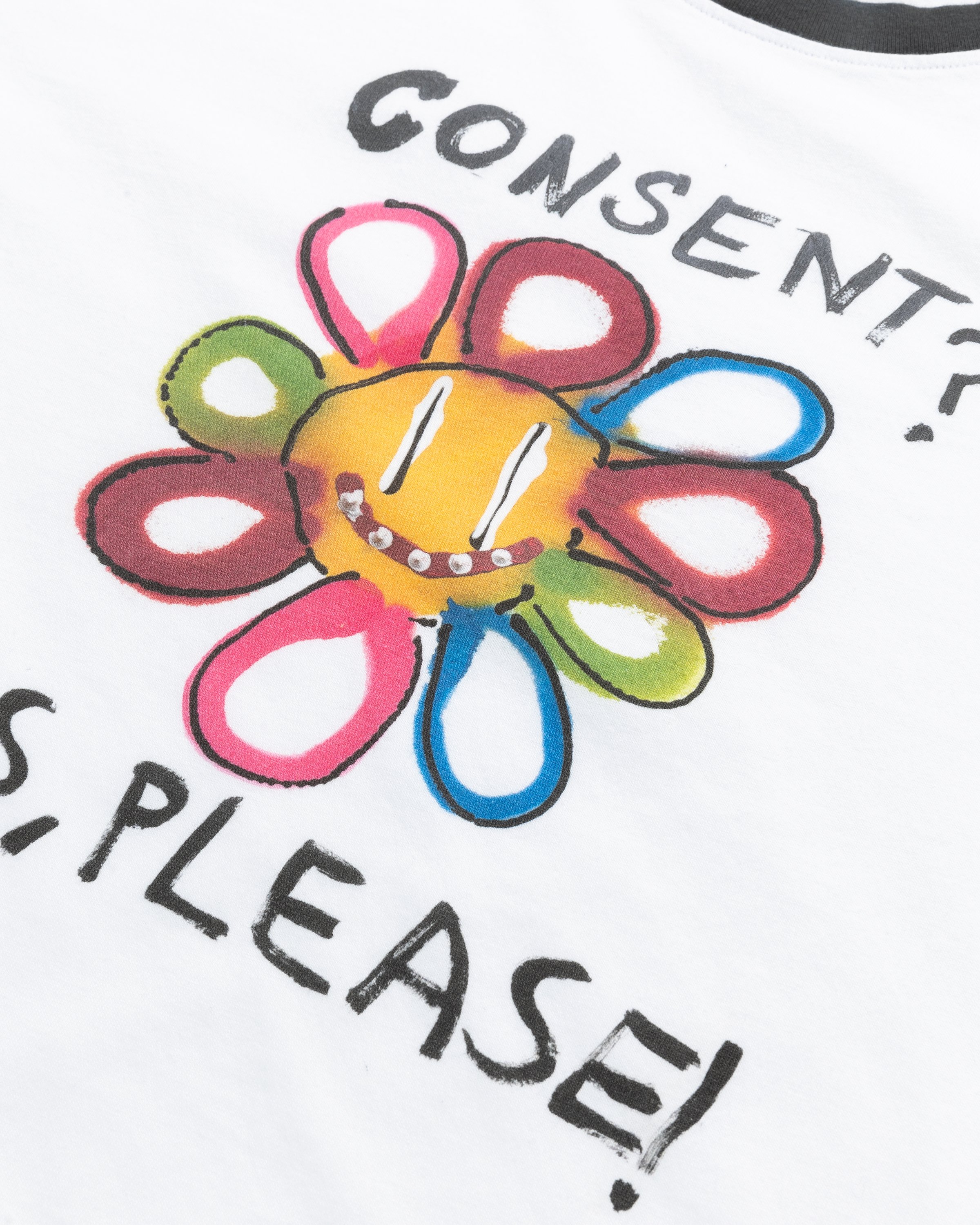 Carne Bollente - Consent? Yes, Please! T-Shirt White - Clothing - White - Image 3