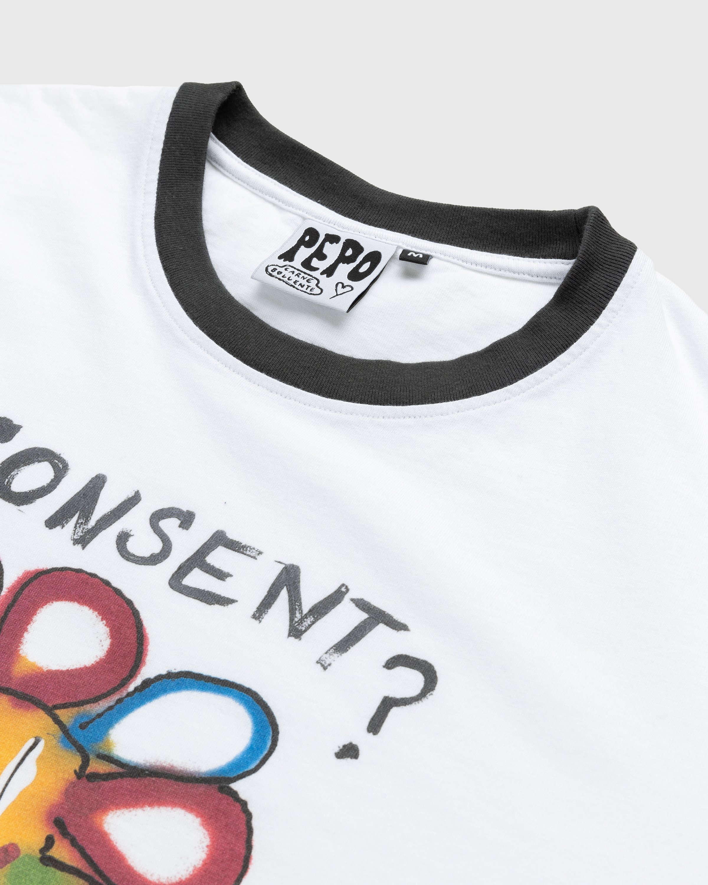 Carne Bollente - Consent? Yes, Please! T-Shirt White - Clothing - White - Image 6