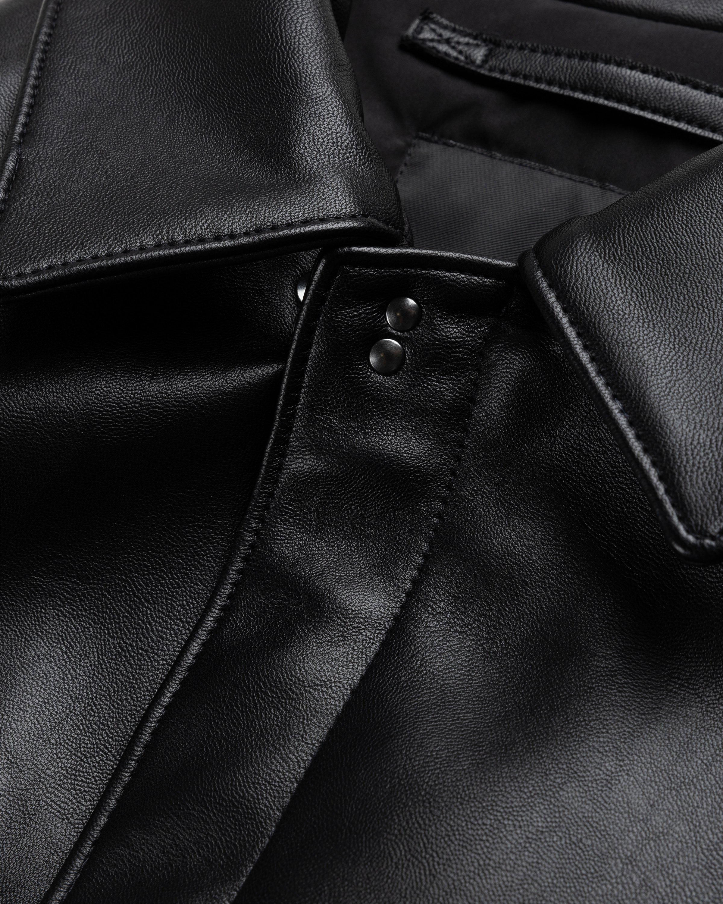 Y-3 - Leather Bomber Jacket Black - Clothing - Black - Image 6