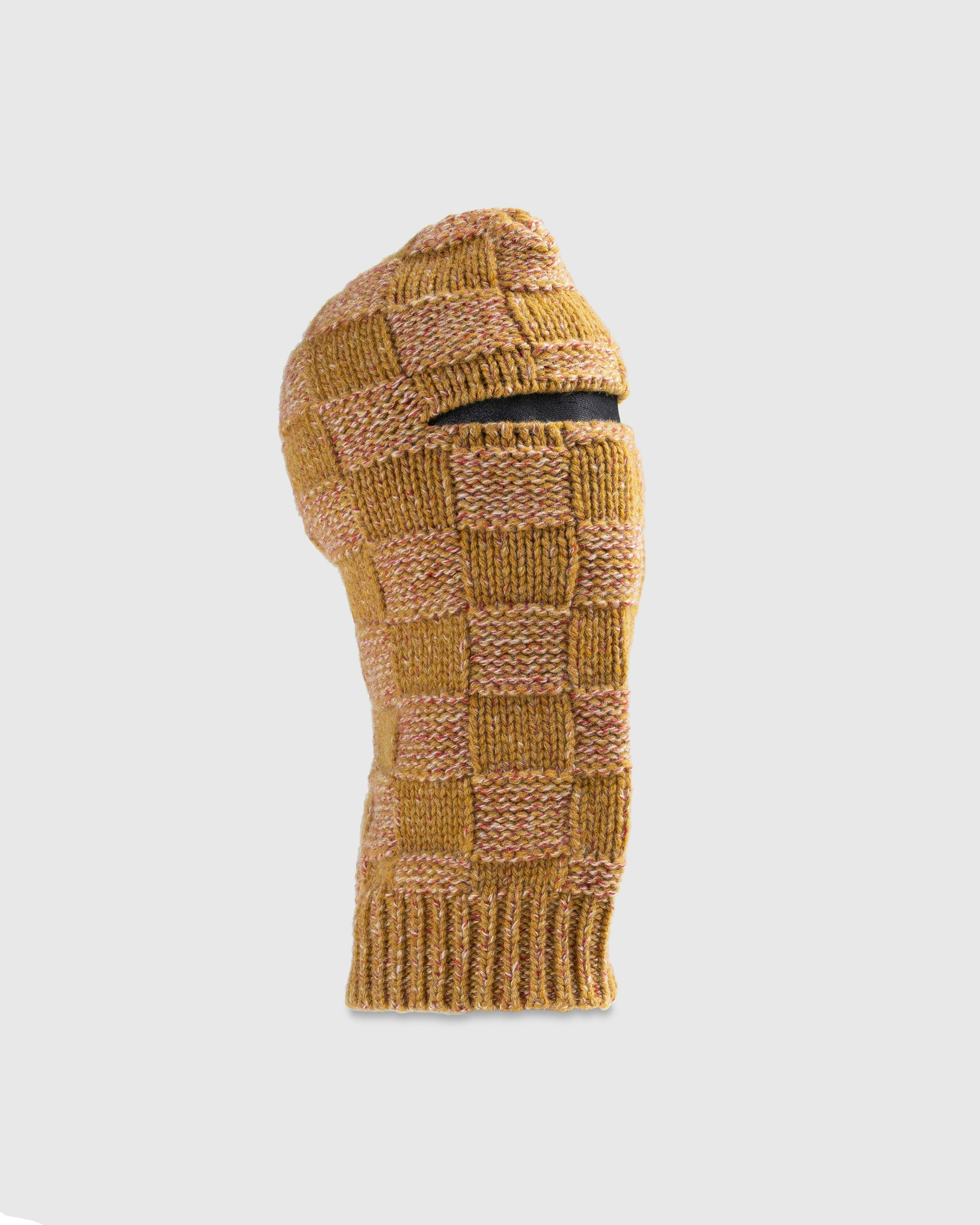 Marni - Check Knit Balaclava Brown - Accessories - Brown - Image 3