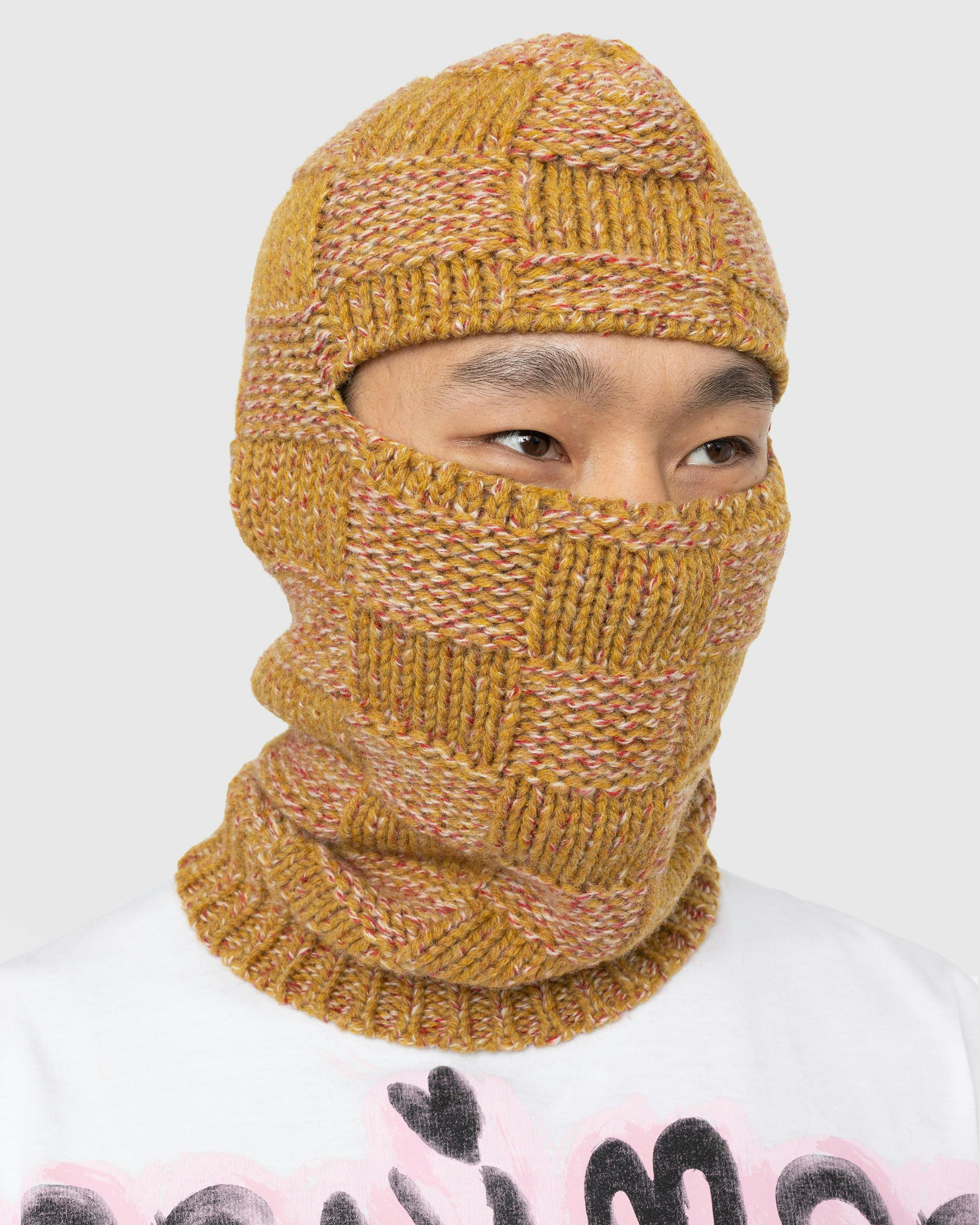 Marni - Check Knit Balaclava Brown - Accessories - Brown - Image 4