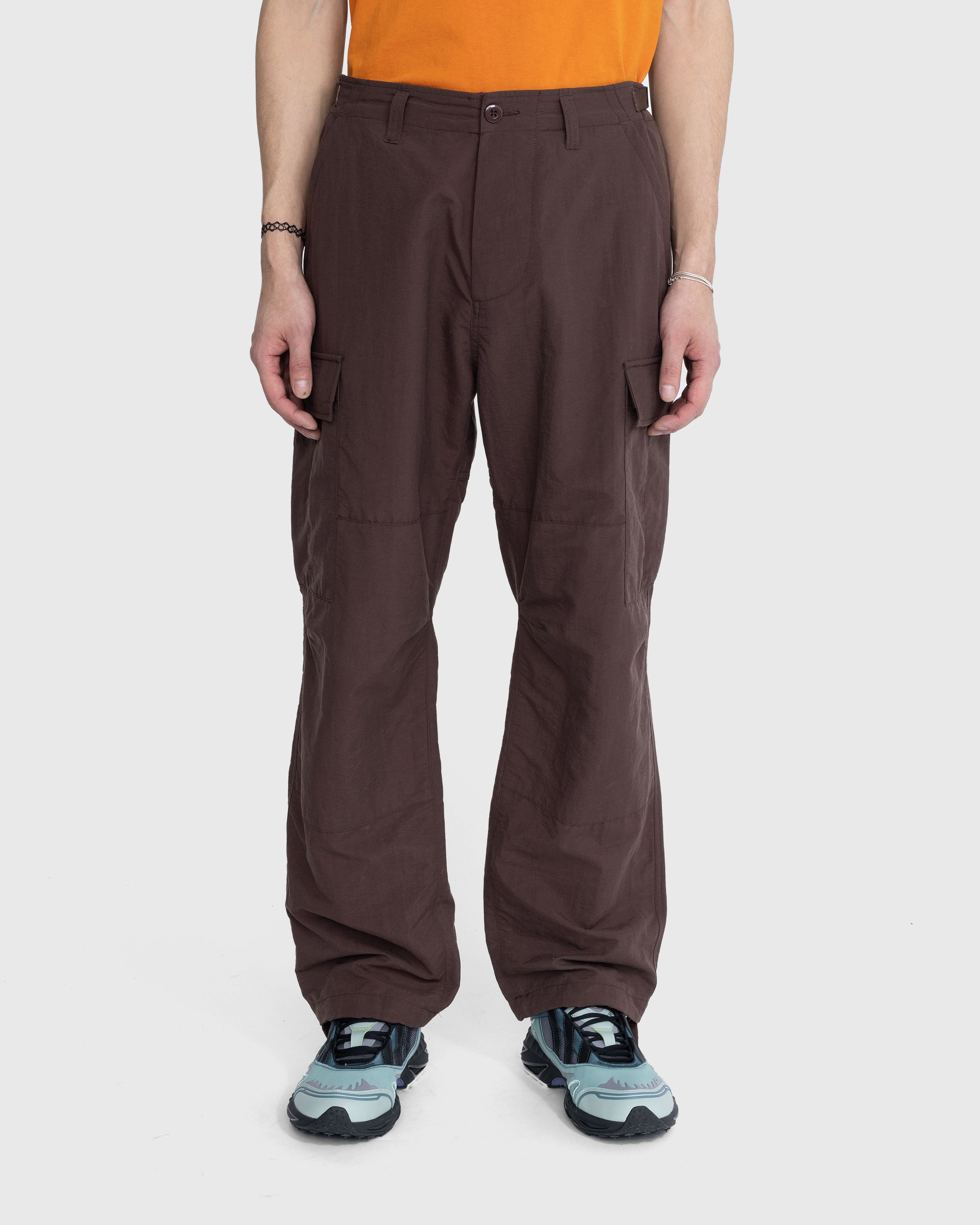 Highsnobiety - Nylon Cargo Pants Brown - Clothing - Brown - Image 2