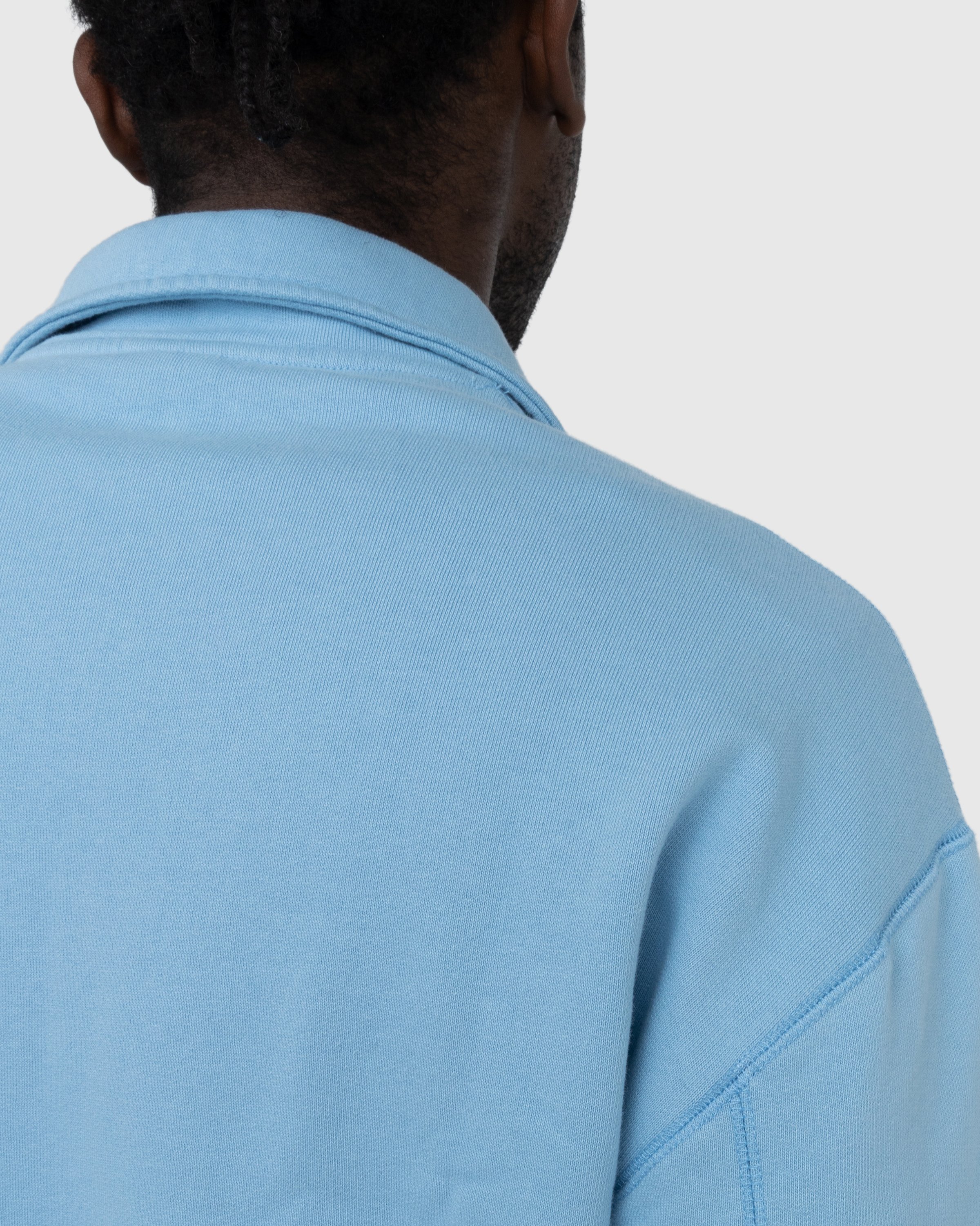 Highsnobiety - Classic Quarter Zip Fleece Blue - Clothing - Blue - Image 6
