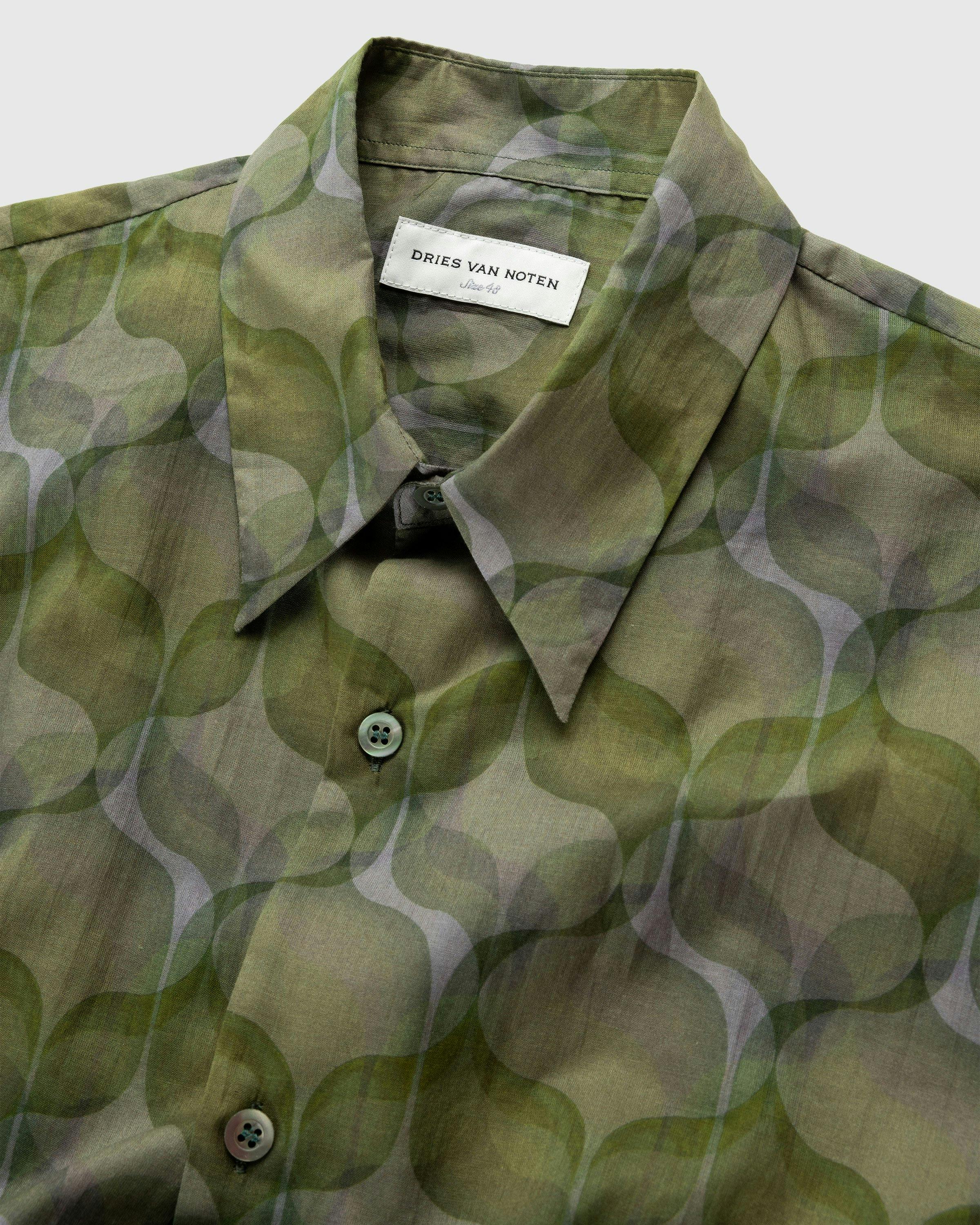 Dries van Noten - CLASEN 8137 M.W.SHIRT GRE - Clothing - Green - Image 6