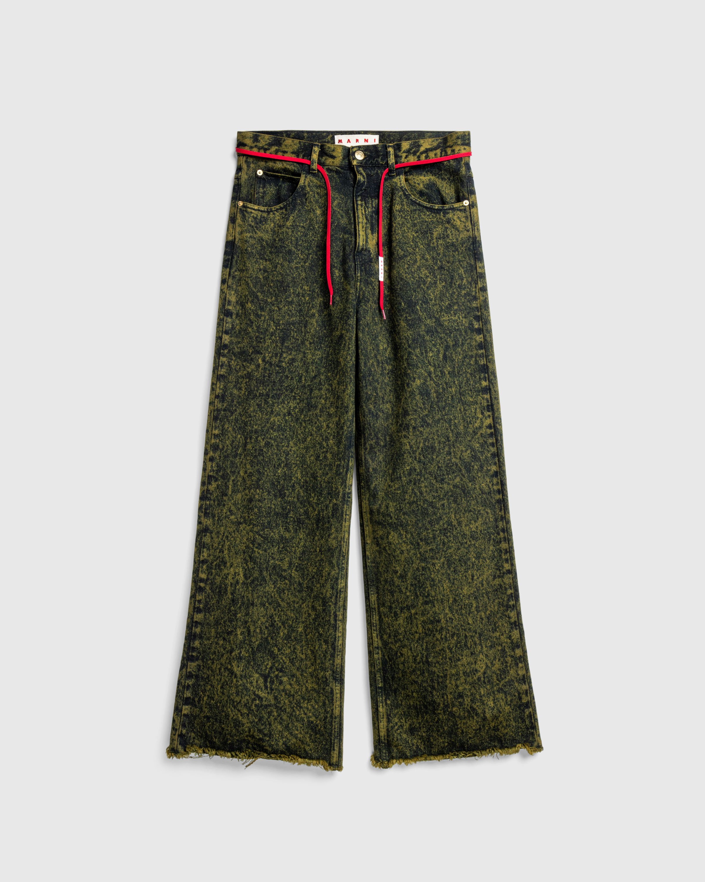 Marni - Trousers Green - Clothing - Green - Image 1