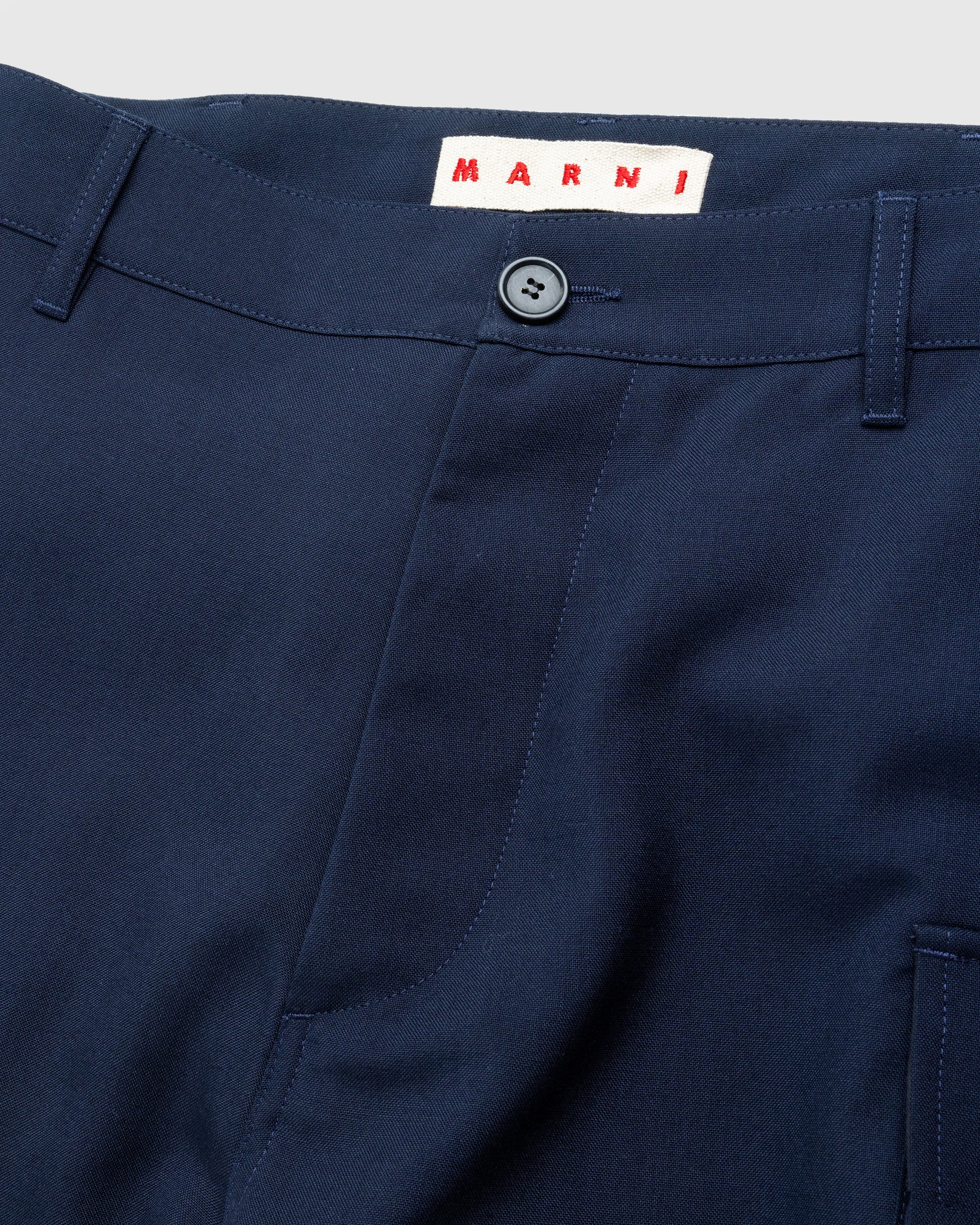 Marni - Trousers Blue - Clothing - Blue - Image 6
