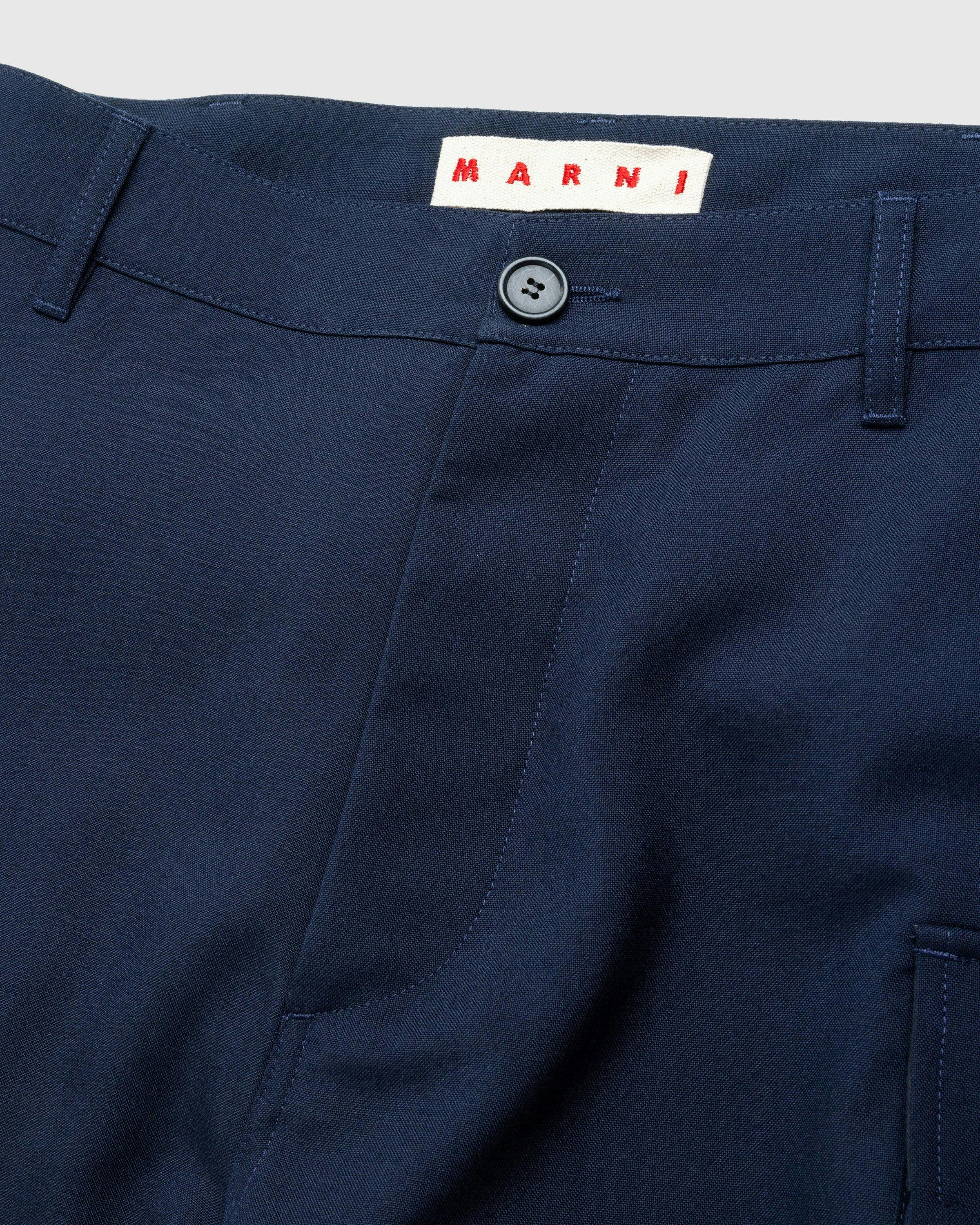 Marni - Trousers Blue - Clothing - Blue - Image 6