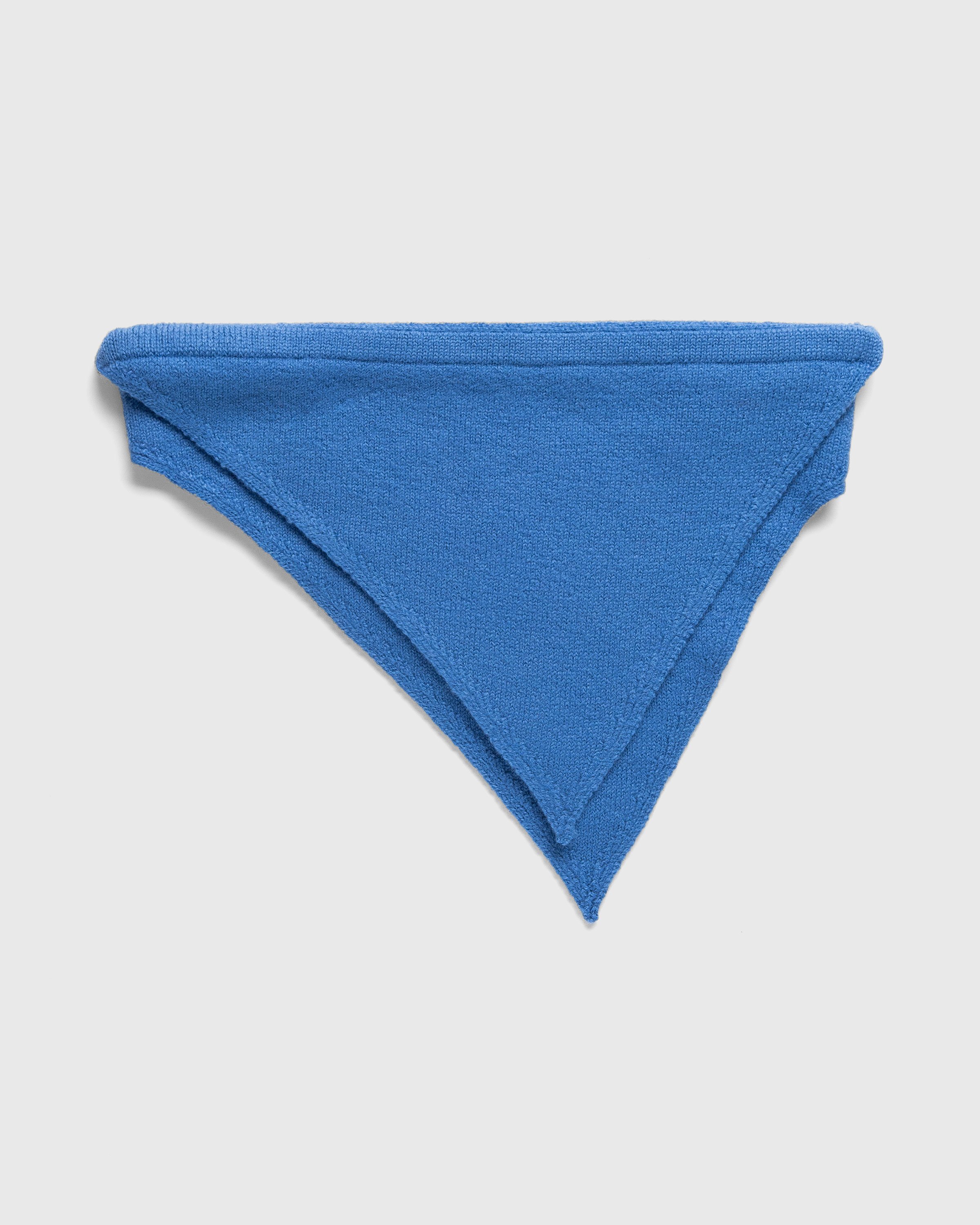 Jil Sander - Merino Foulard Cornflower - Accessories - Blue - Image 1