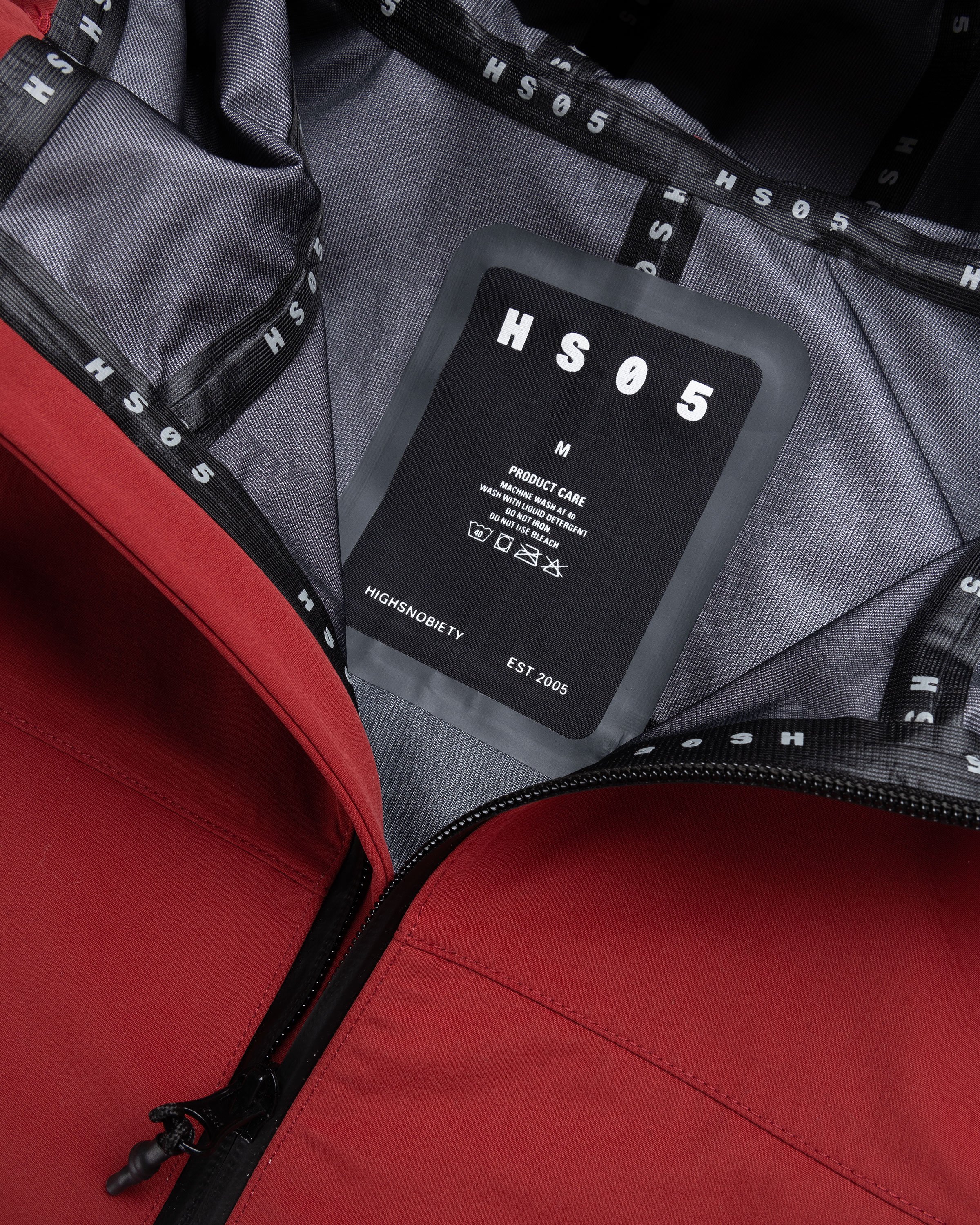 Highsnobiety HS05 - 3 Layer Taped Nylon Jacket Ruby - Clothing - Red - Image 6