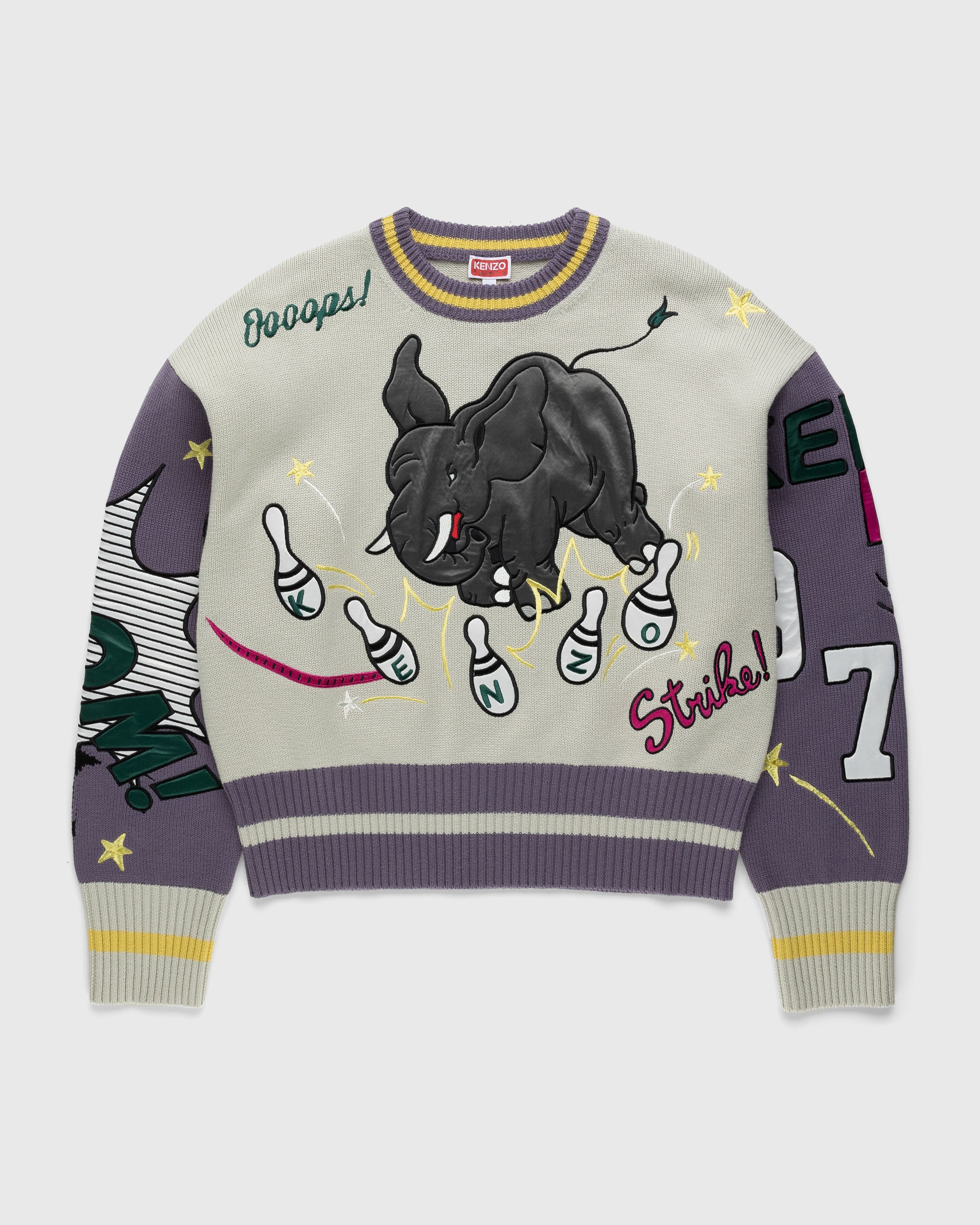 Kenzo - Elephant Jumper - Clothing - Purple - Image 1