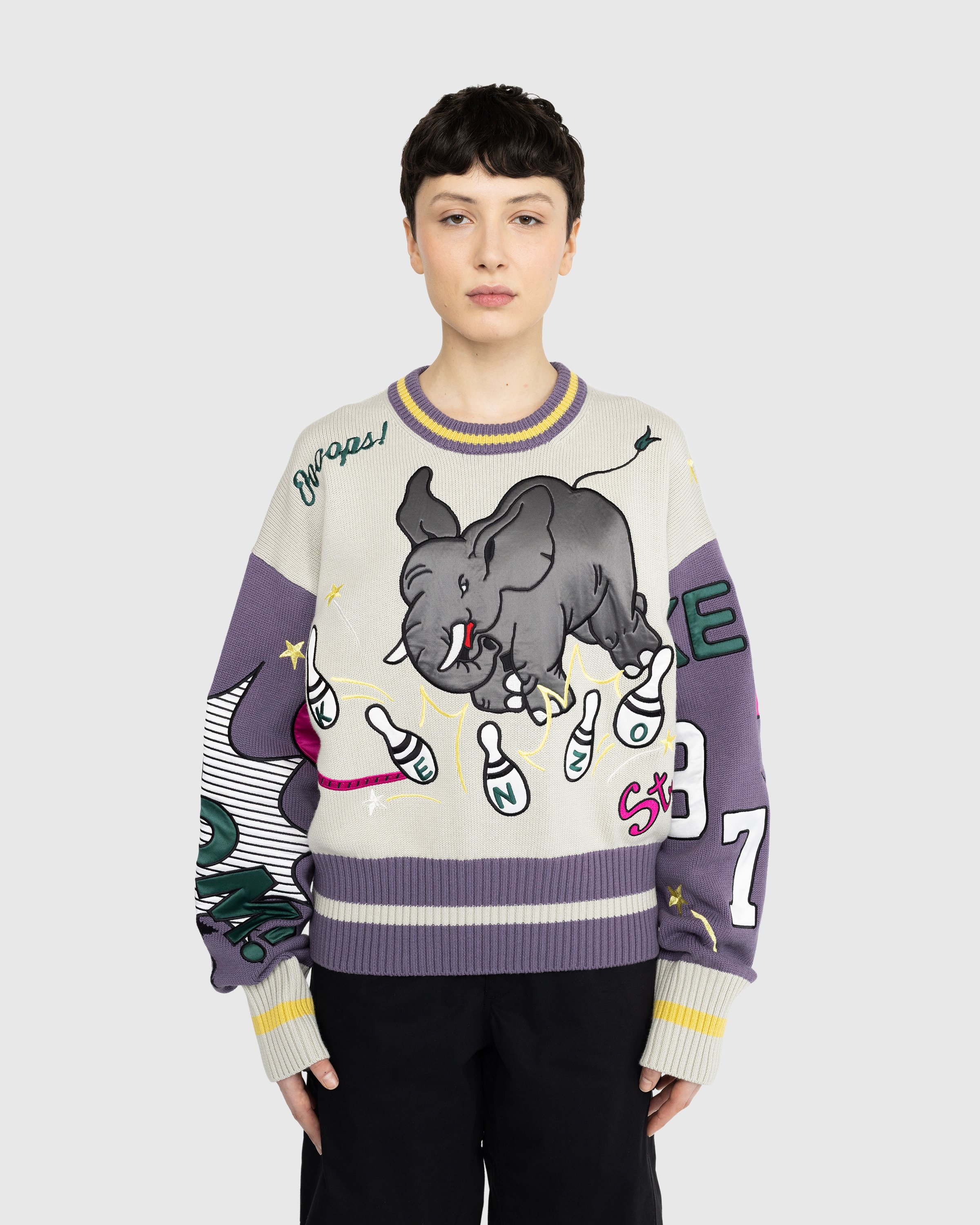 Kenzo - Elephant Jumper - Clothing - Purple - Image 2