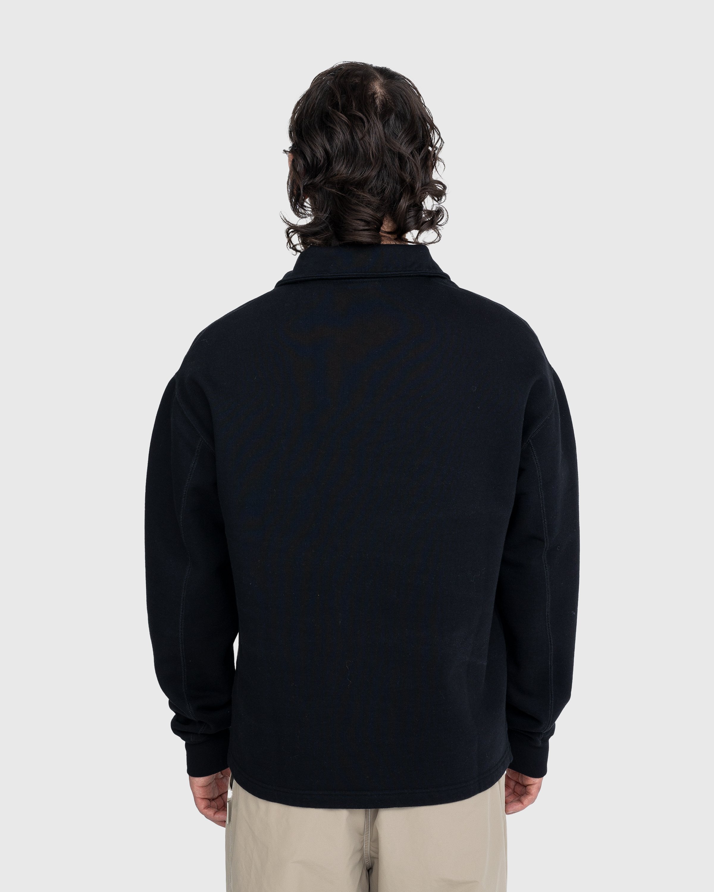 Highsnobiety - Fleece Quarter Zip Black - Clothing - Black - Image 3