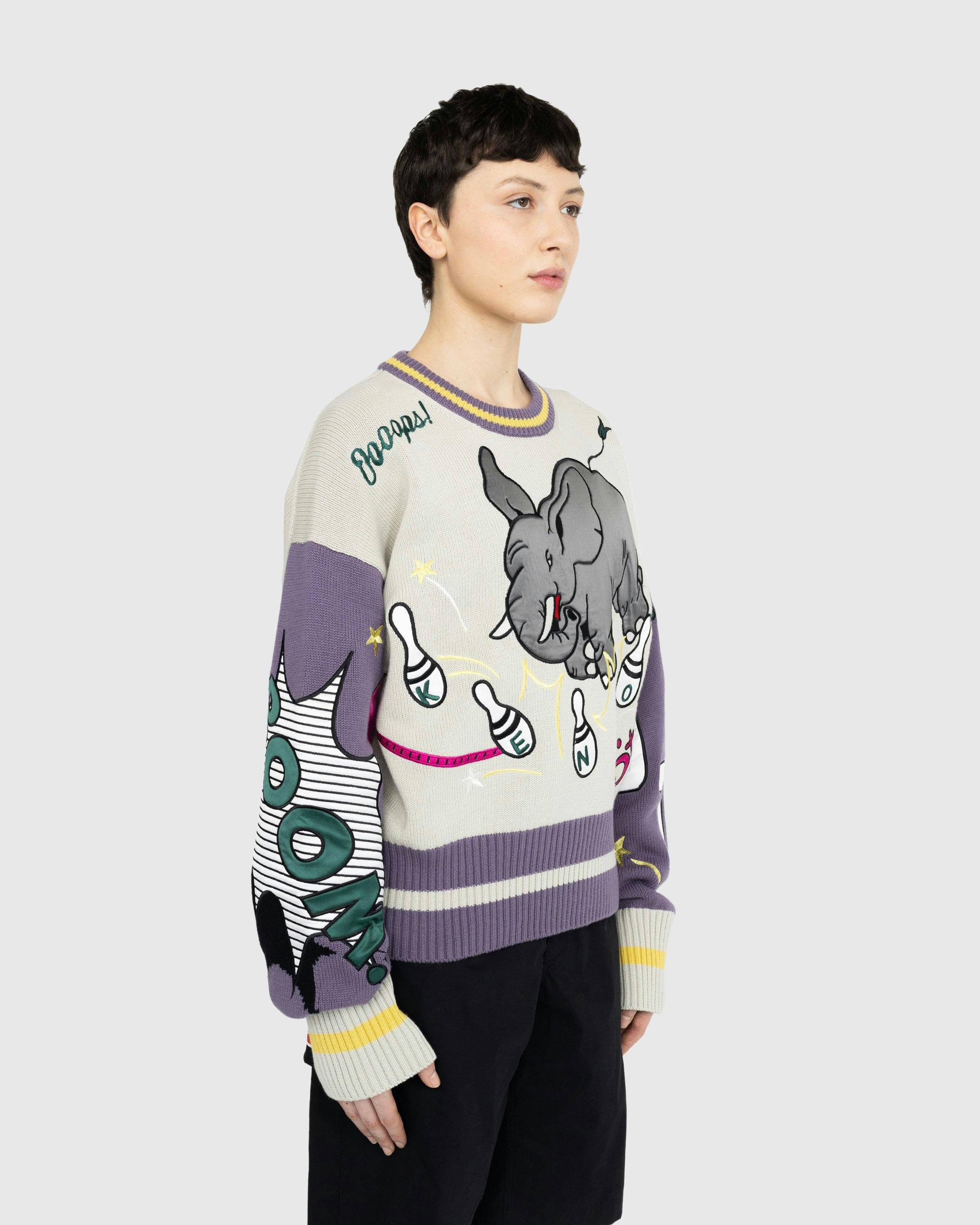 Kenzo - Elephant Jumper - Clothing - Purple - Image 3