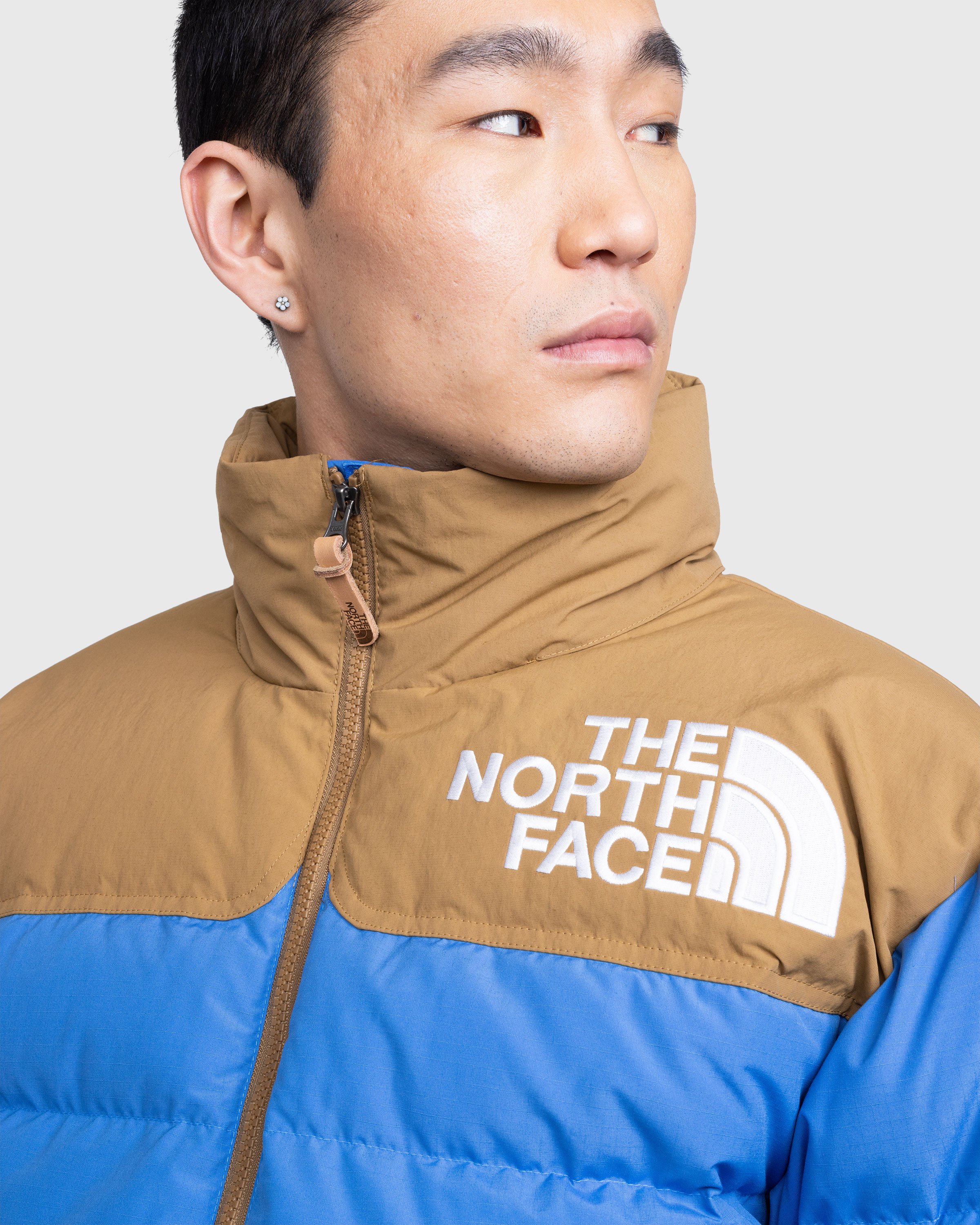 The North Face - ‘92 Low-Fi Hi-Tek Nuptse Super Sonic Blue/Utility Brown - Clothing - Blue - Image 4