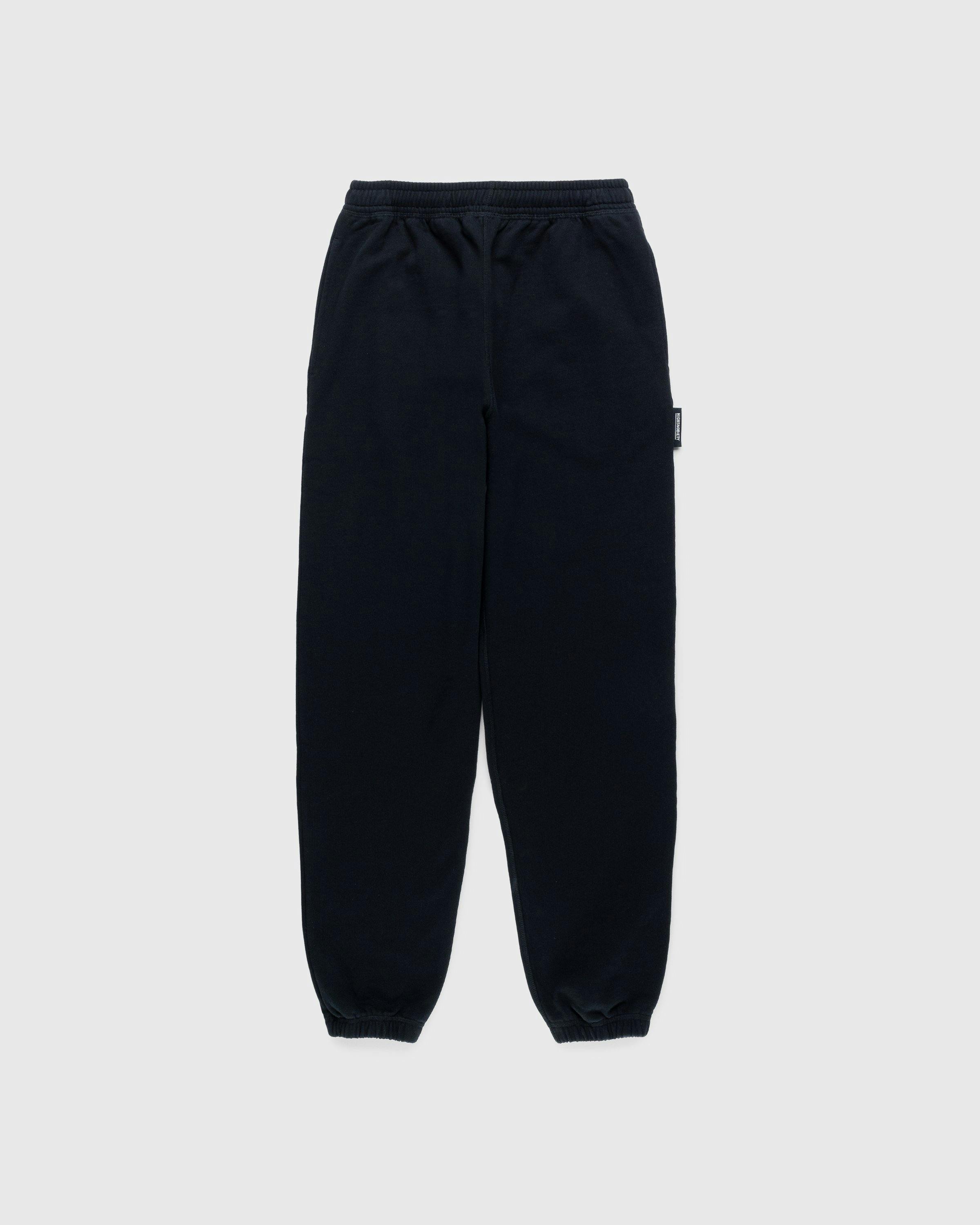 Highsnobiety - Heavy Fleece Pant Black - Clothing - Black - Image 1