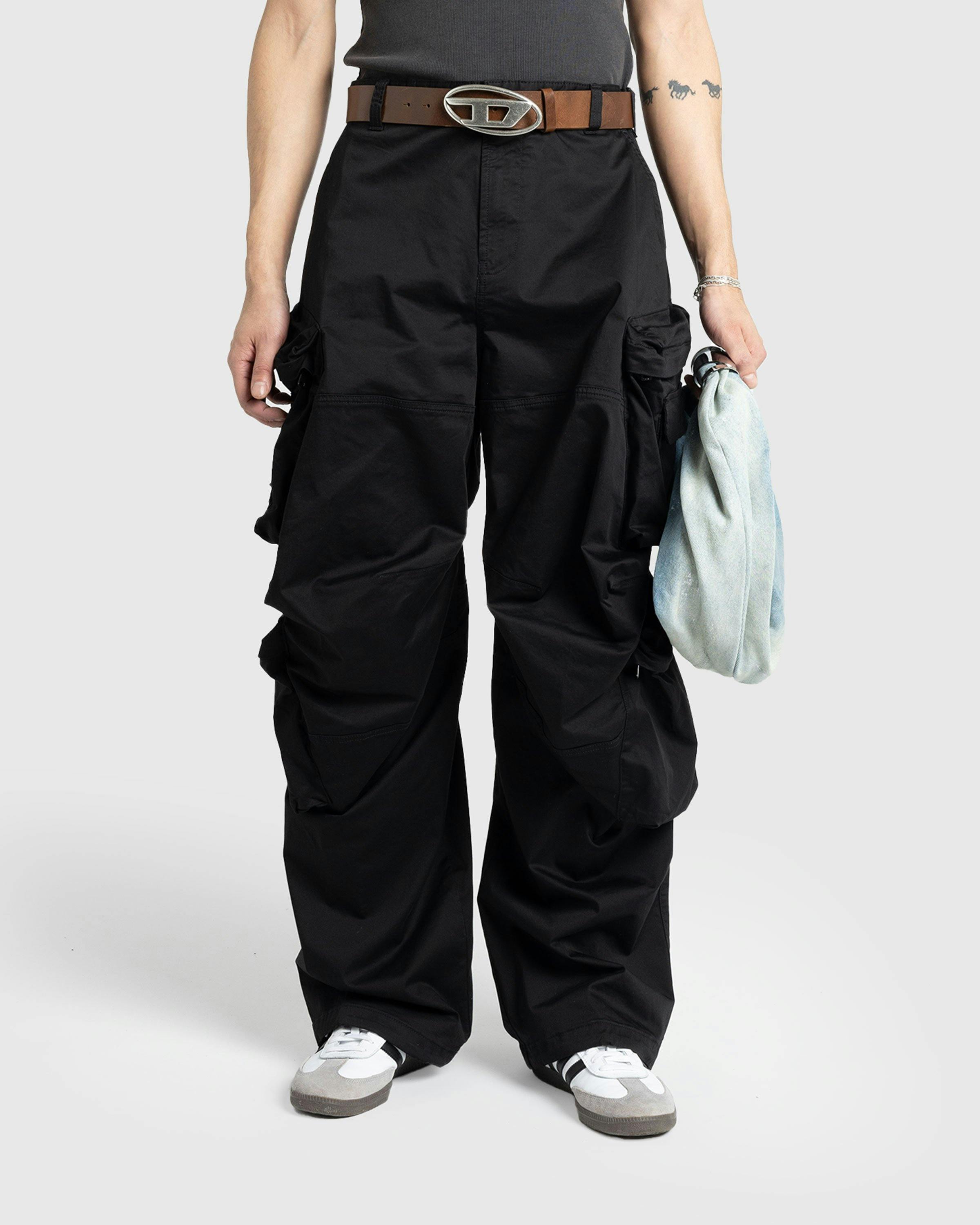 Diesel - P-HUGES-NEW TROUSERS - Clothing - Black - Image 2