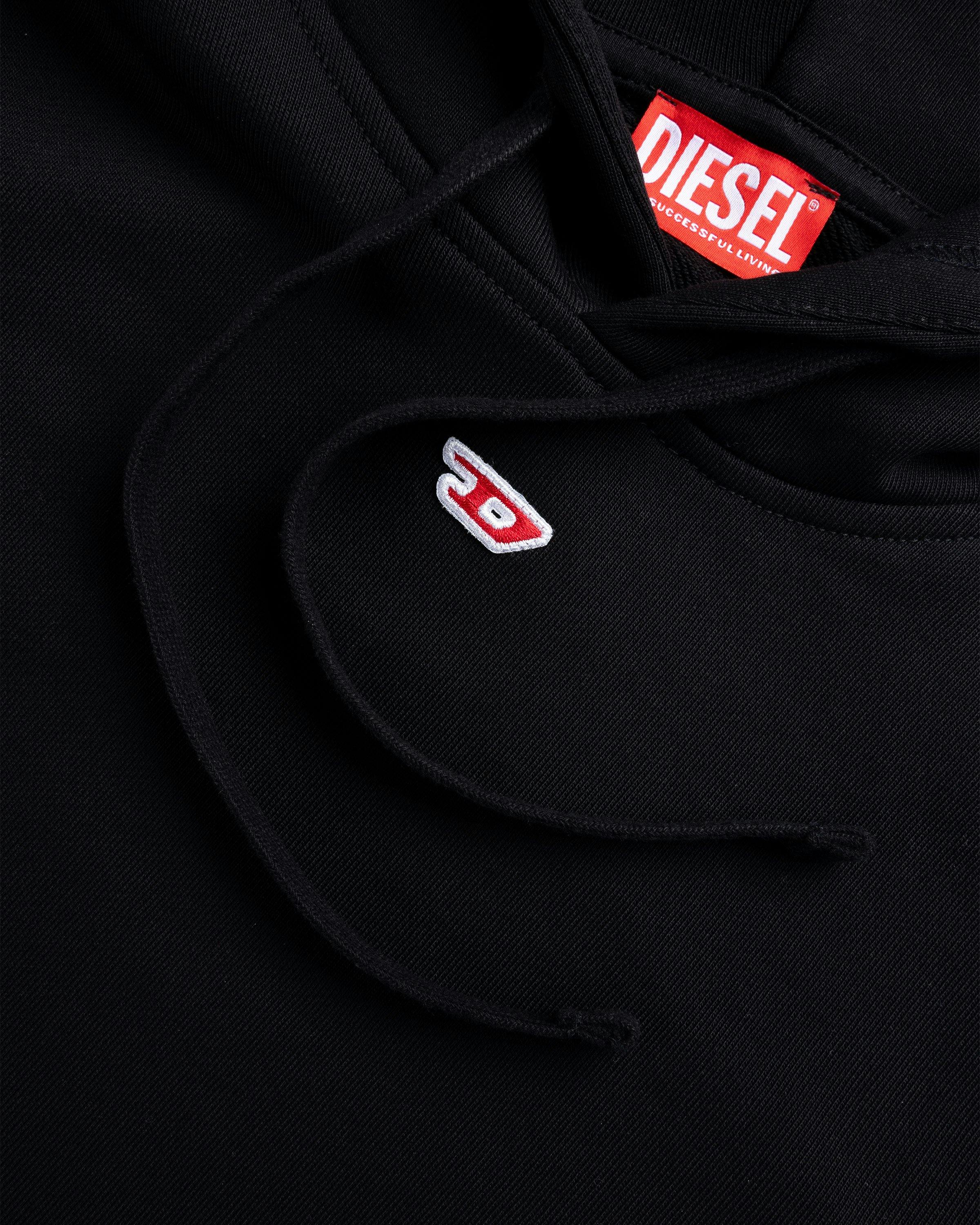 Diesel - S-GINN-HOOD-D SWEAT-SHIRT - Clothing - Black - Image 6