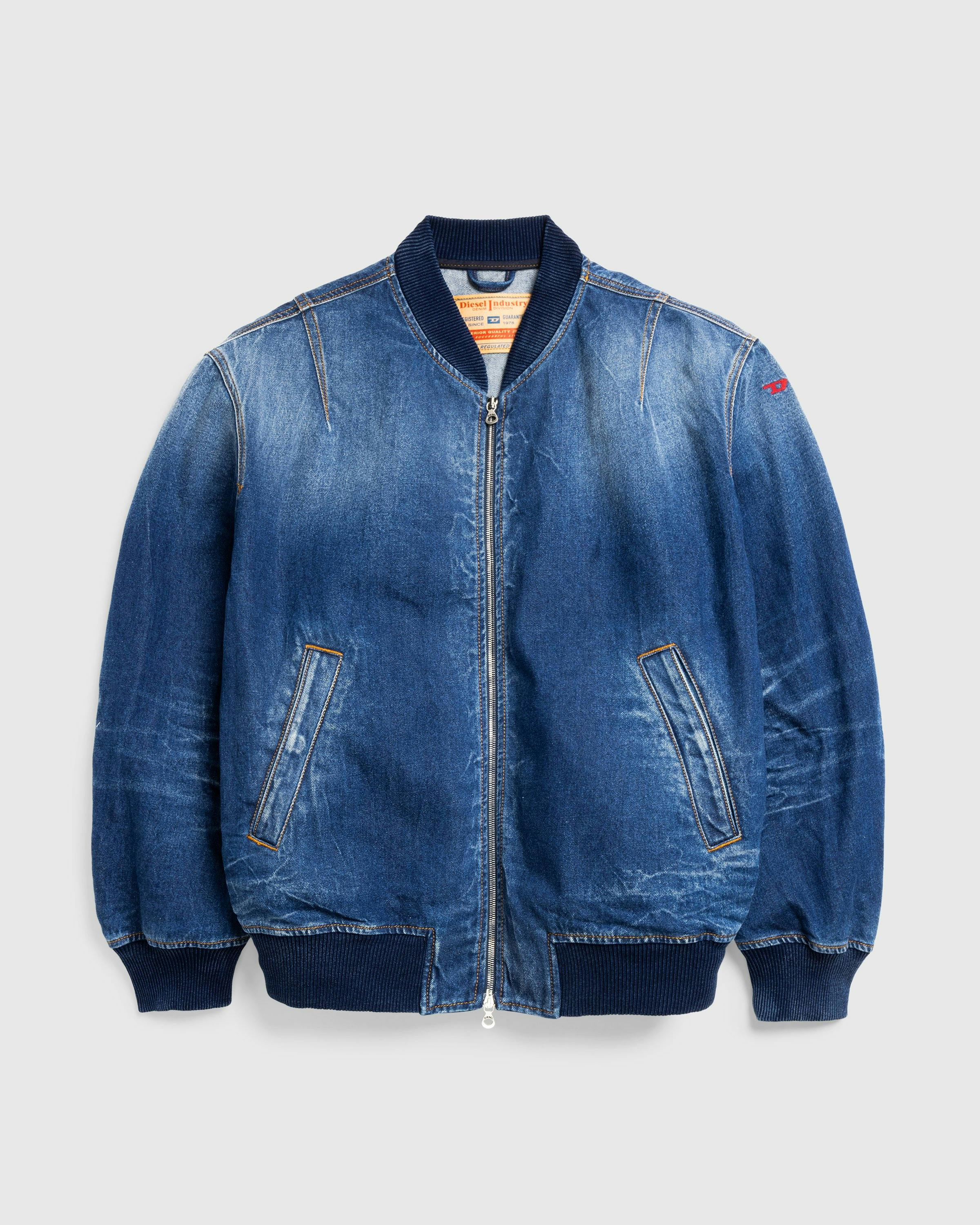 Diesel - D-VINZ-S JACKET - Clothing - Blue - Image 1