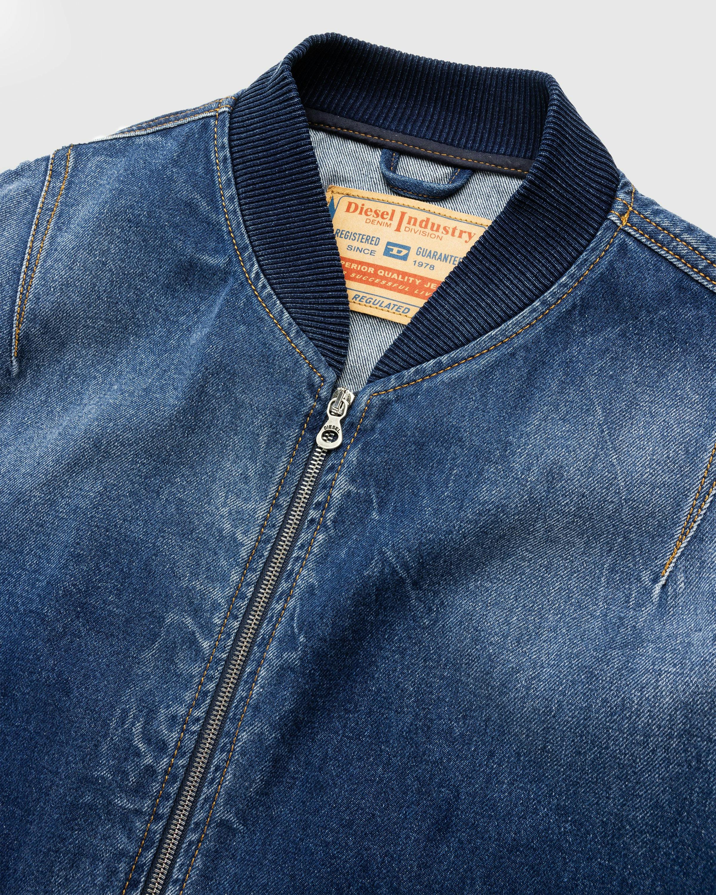 Diesel - D-VINZ-S JACKET - Clothing - Blue - Image 7