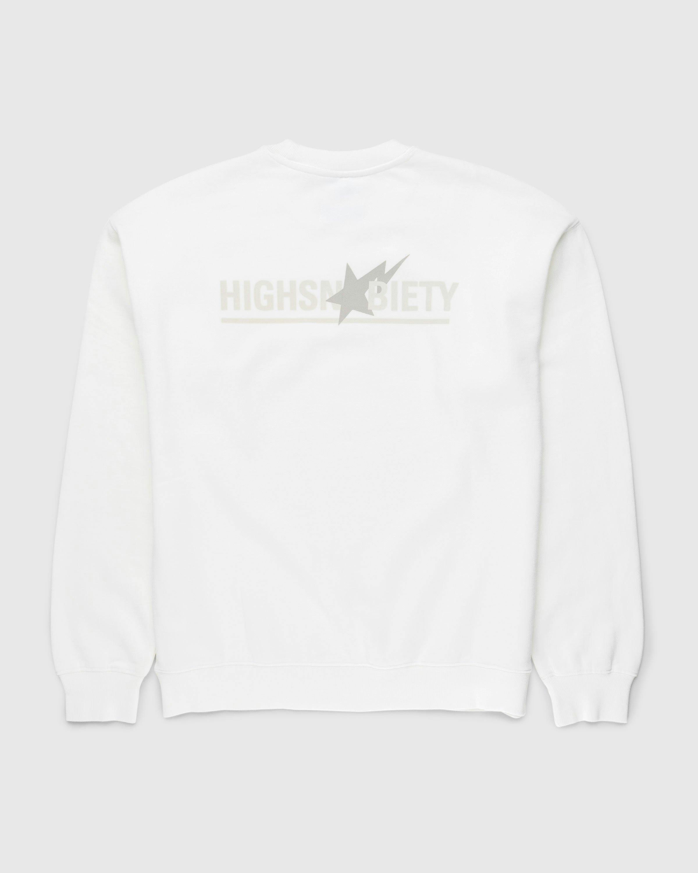 BAPE x Highsnobiety - Heavy Washed Crewneck Ivory - Clothing - Beige - Image 2