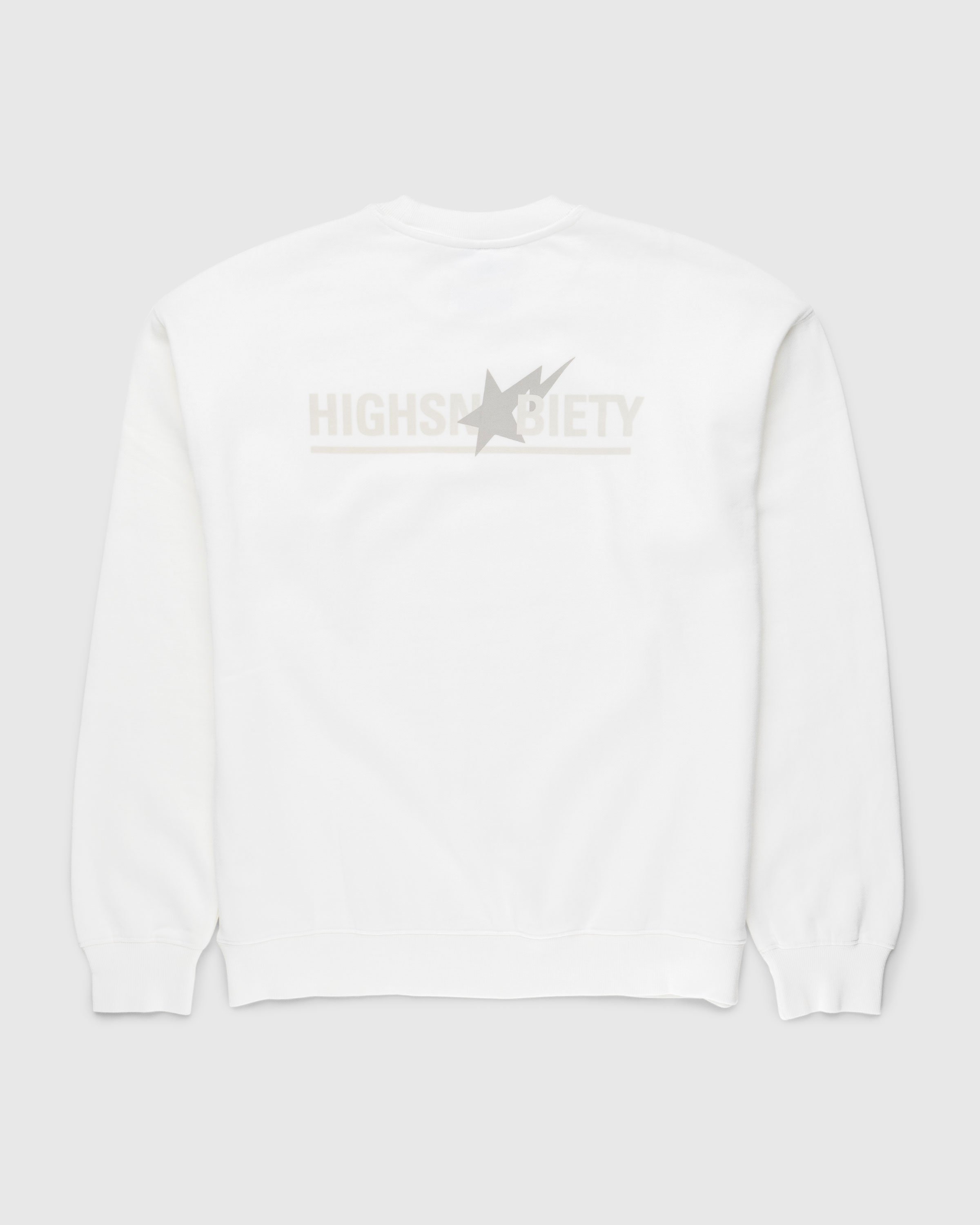 BAPE x Highsnobiety - Heavy Washed Crewneck Ivory - Clothing - Beige - Image 2