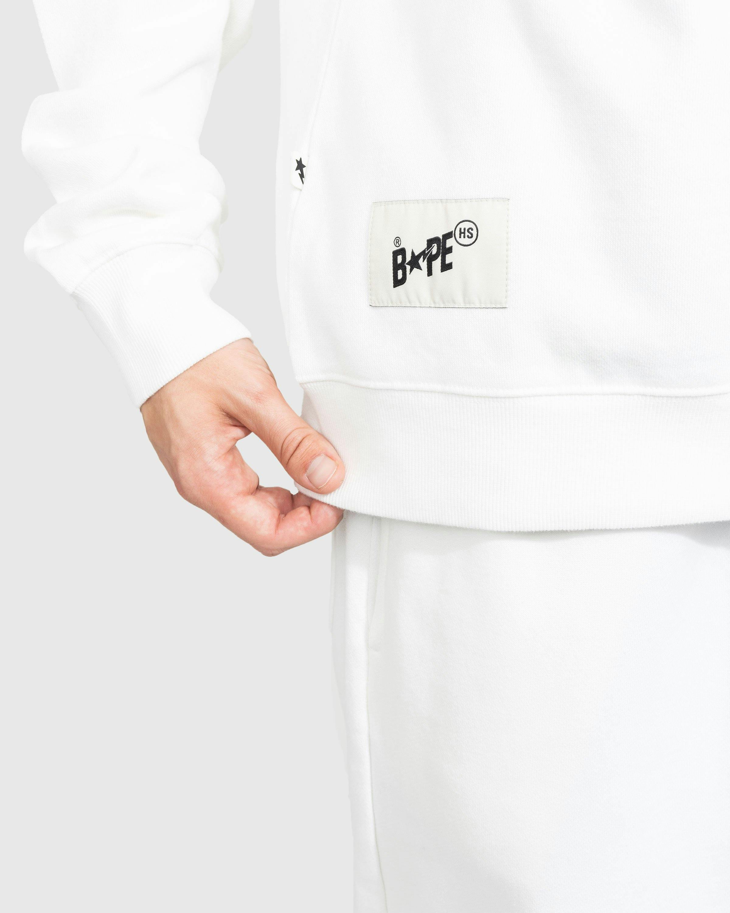 BAPE x Highsnobiety Crewneck Beige