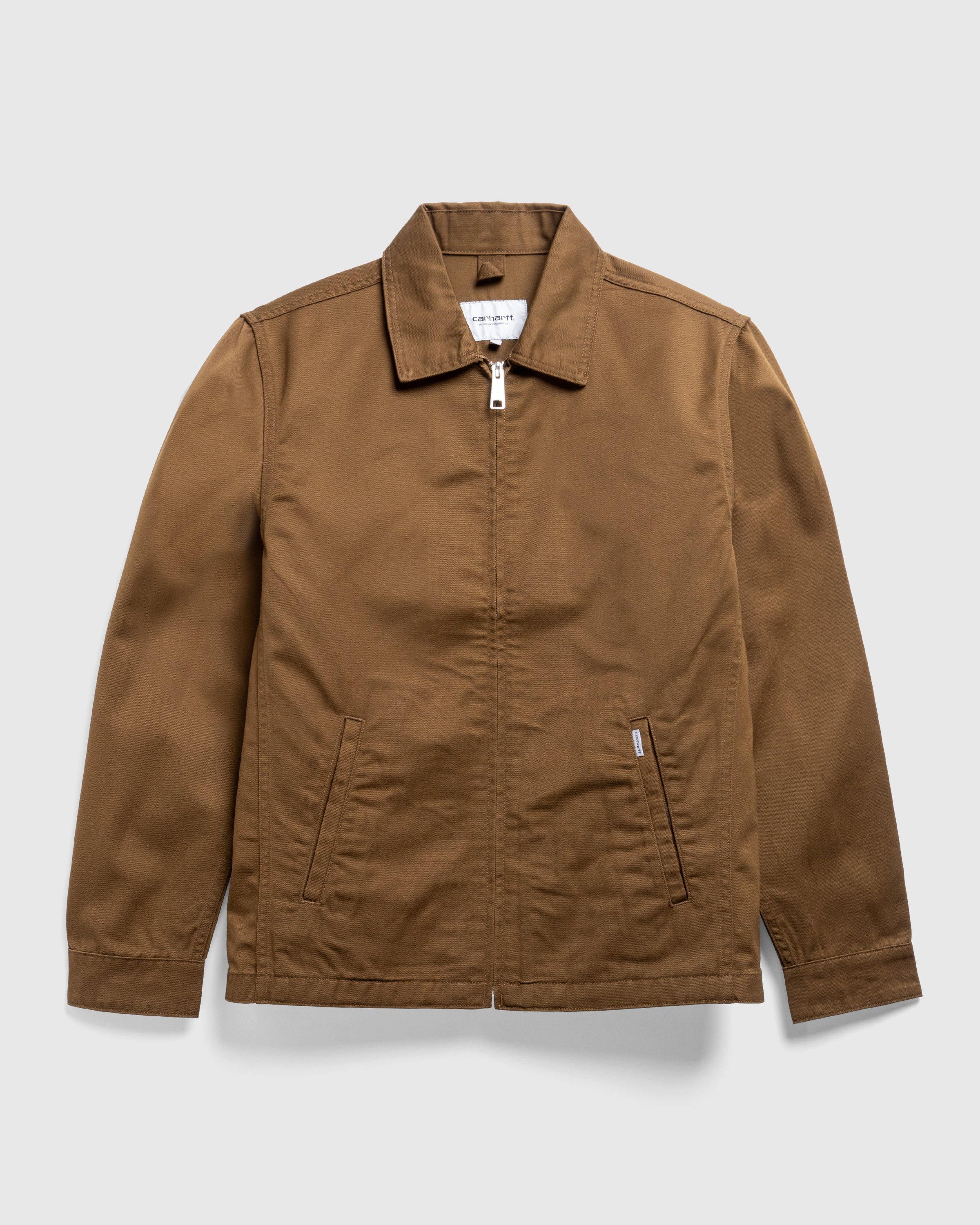Carhartt WIP - Modular Jacket Lumber /rinsed - Clothing - Brown - Image 1