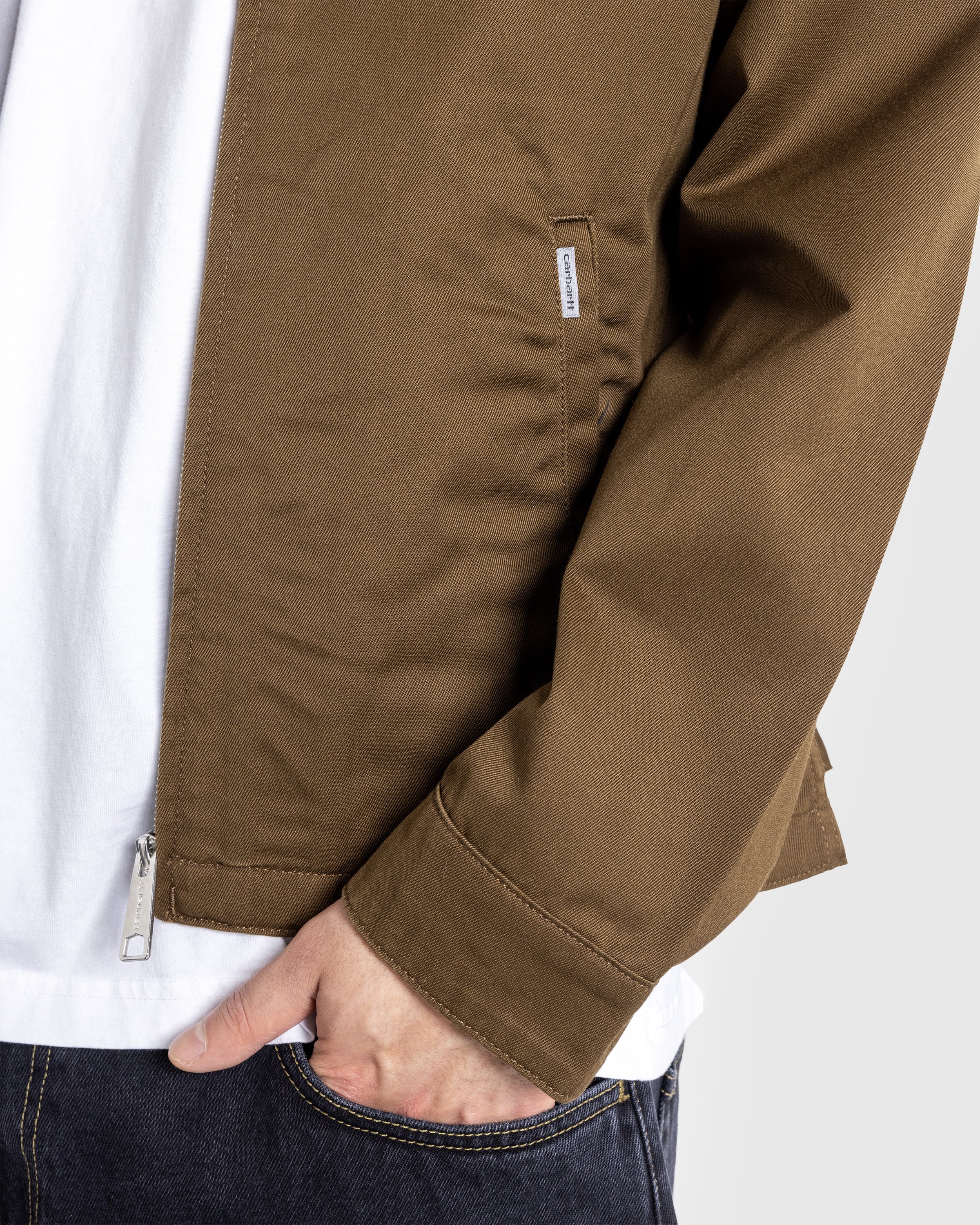 Carhartt WIP - Modular Jacket Lumber /rinsed - Clothing - Brown - Image 5