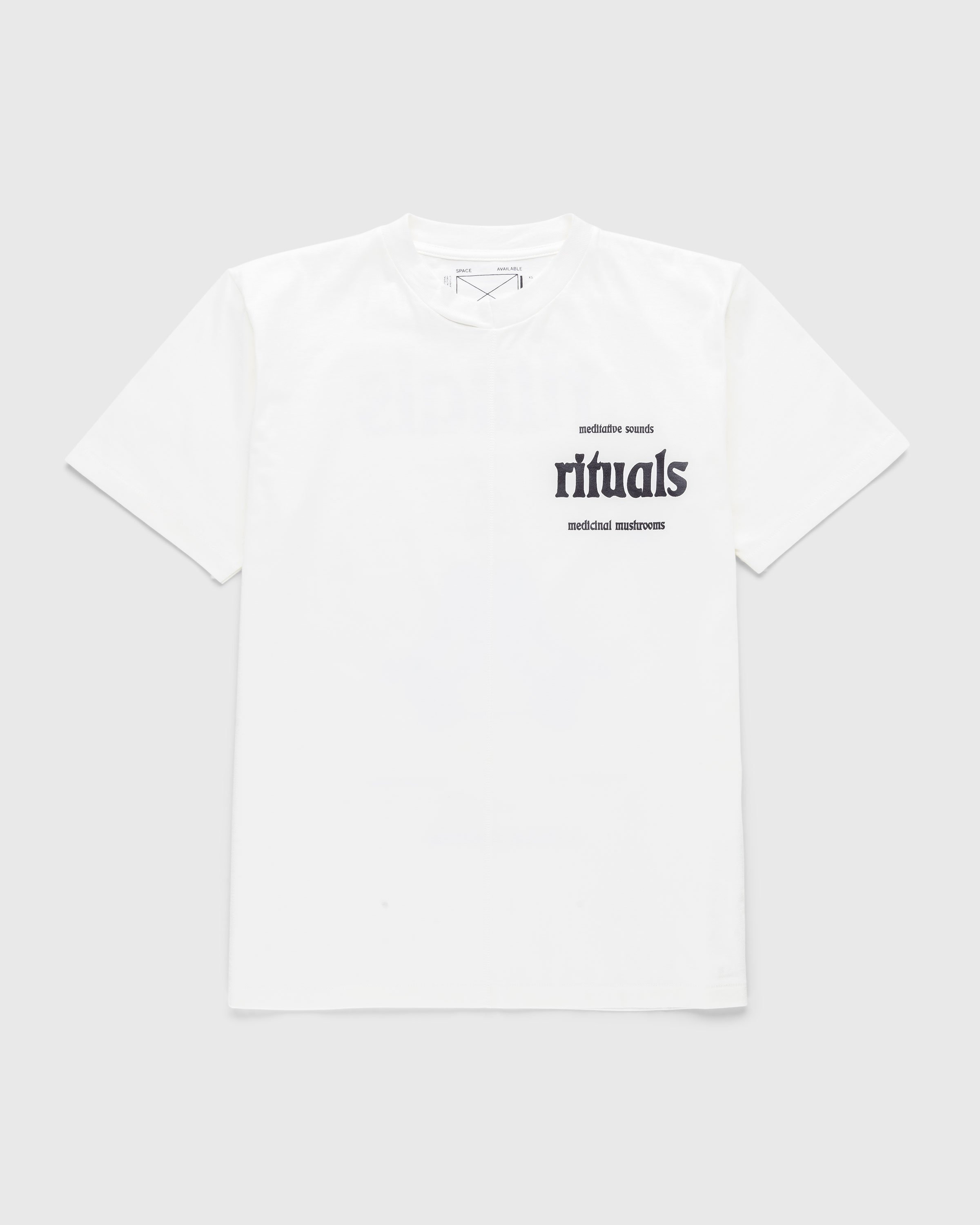 Space Available Studio - Ritual T-Shirt White - Clothing - White - Image 2