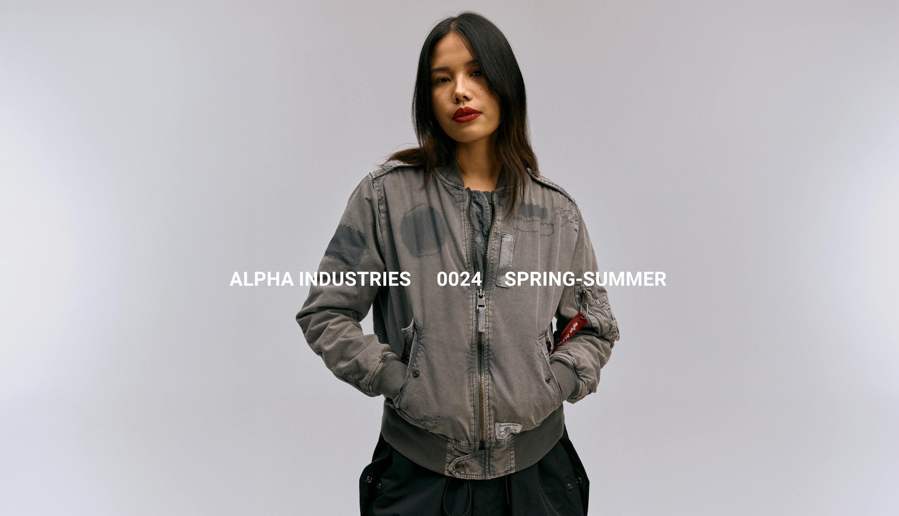 Alpha Industries SS24 collection bombers