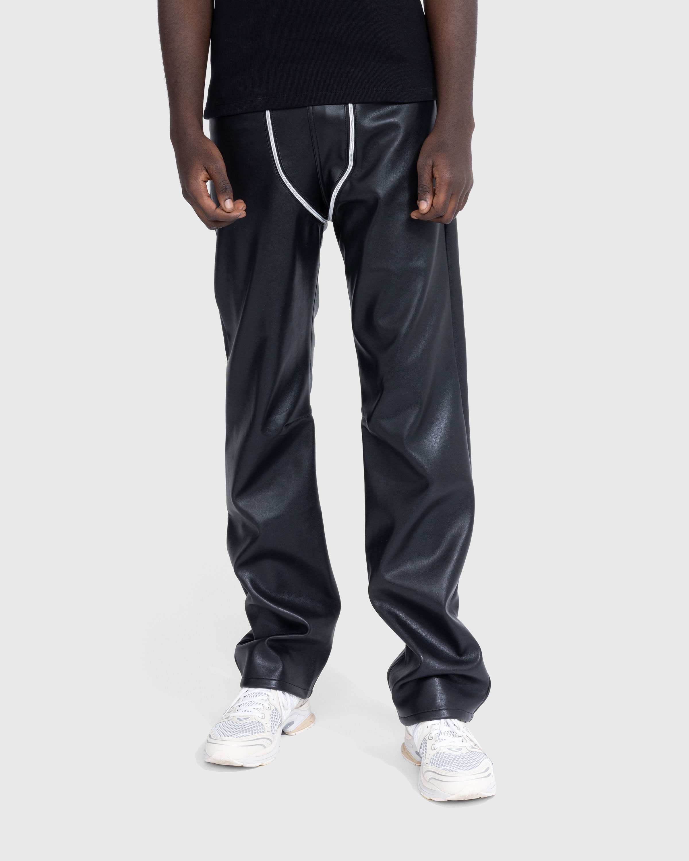 GmbH - Lata Pleather Trousers Black - Clothing - Black - Image 2