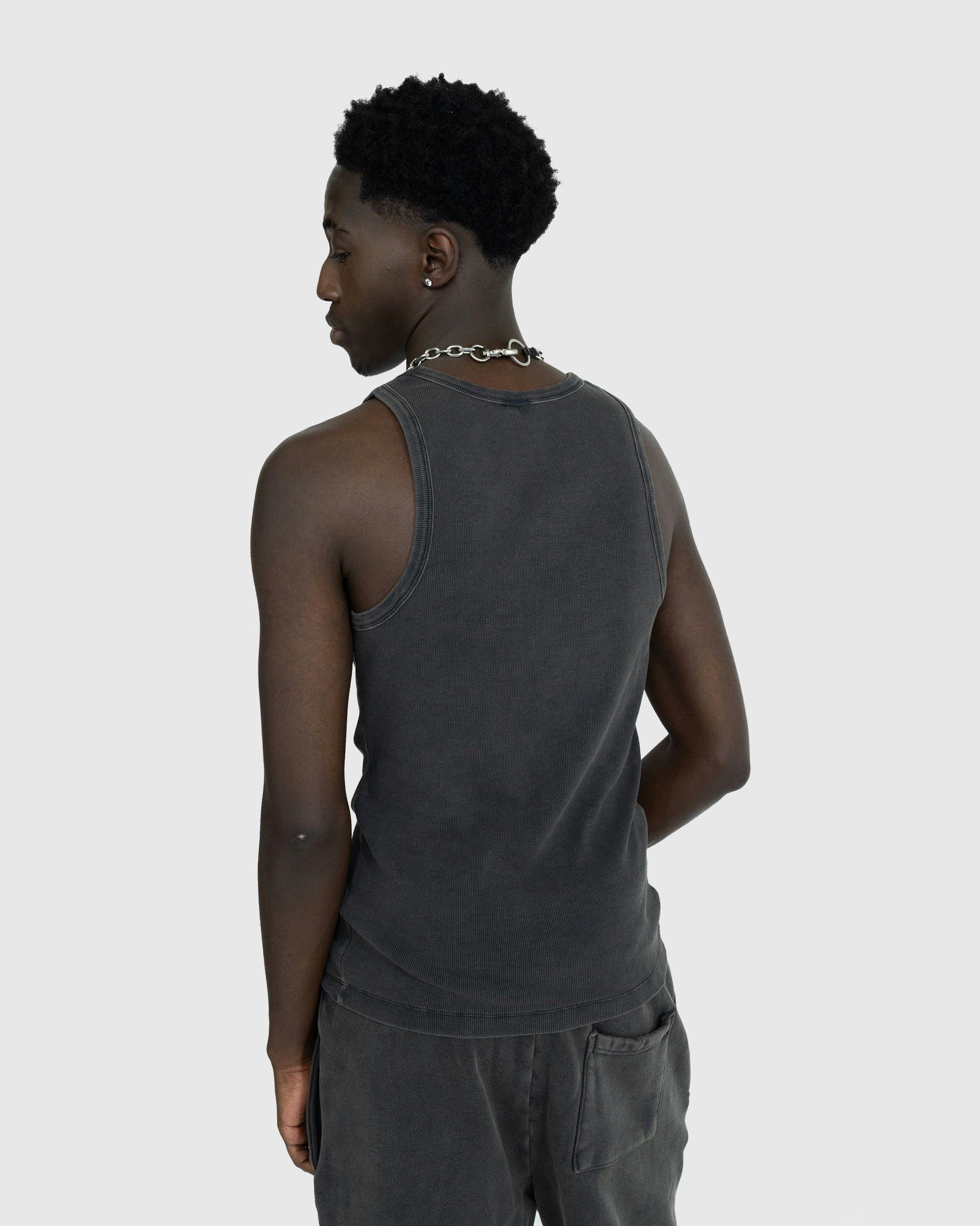 Entire Studios - Rib Tank Washed Black - Clothing - Black - Image 3