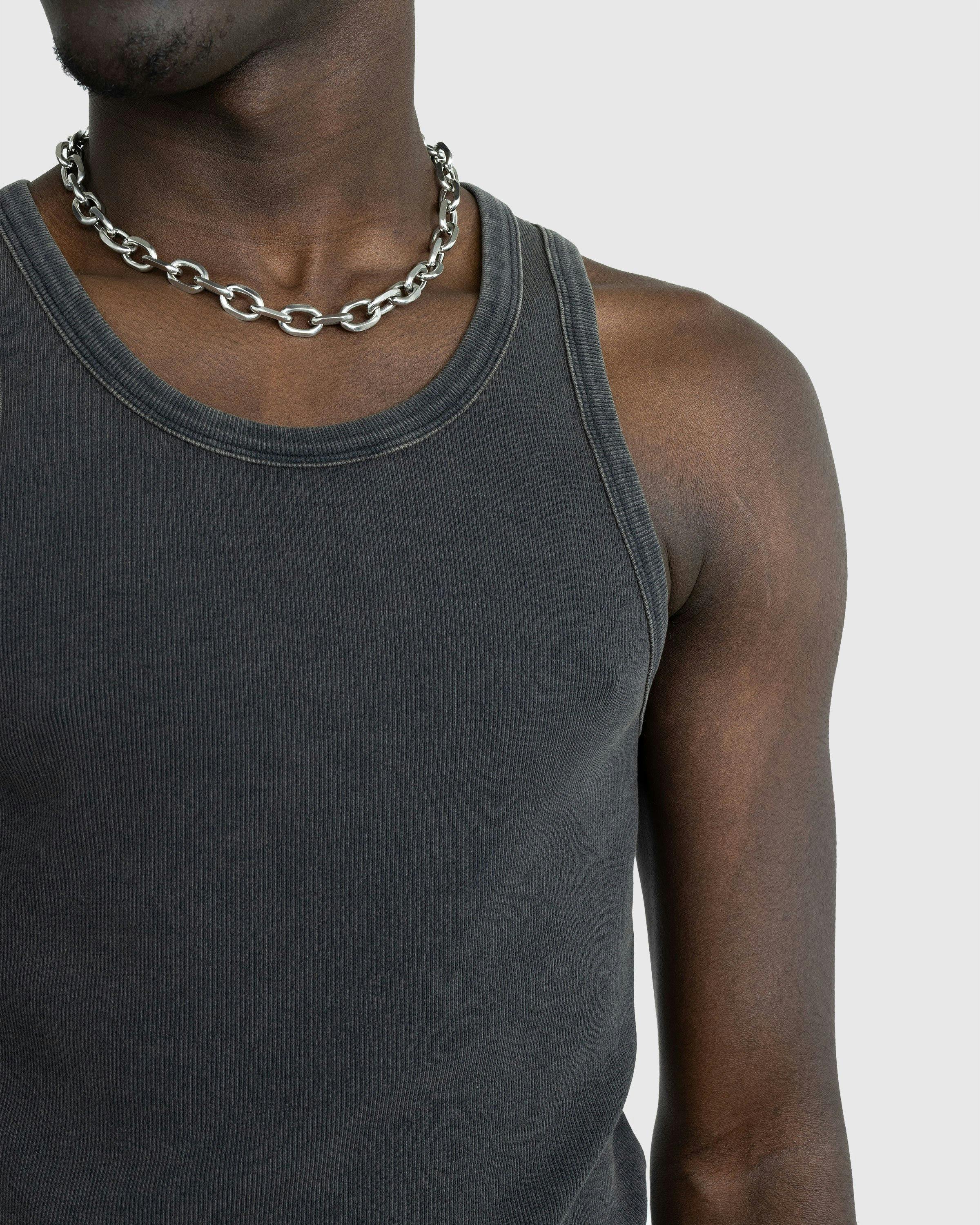 Entire Studios - Rib Tank Washed Black - Clothing - Black - Image 4